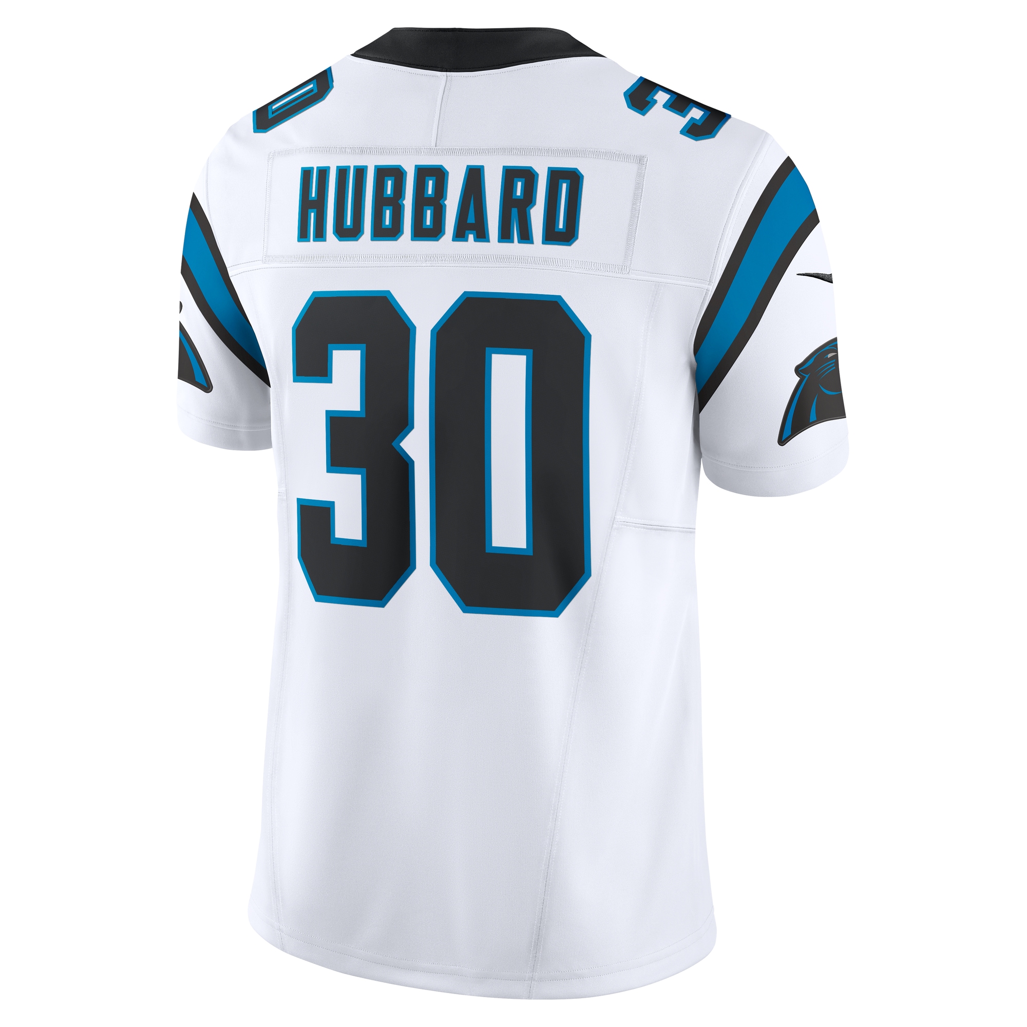 Chuba Hubbard Carolina Panthers Limited Jersey White NFL Football Fan Wear Chuba Hubbard