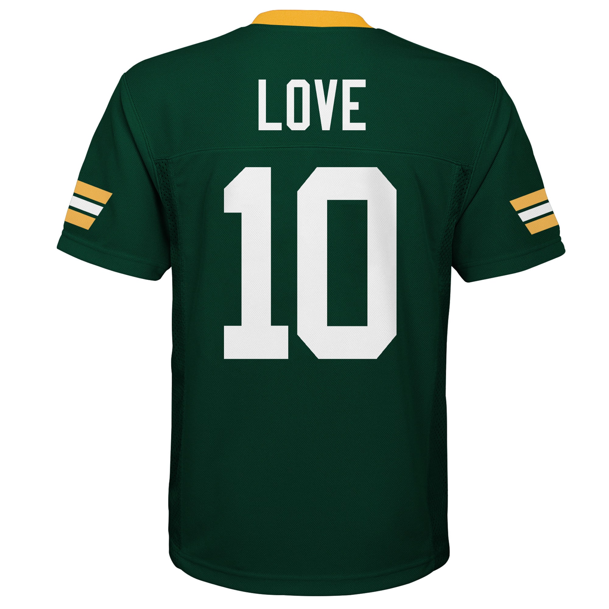 American Jordan Love Green Bay Packers Player Jersey Green NFL Football Fan Wear
