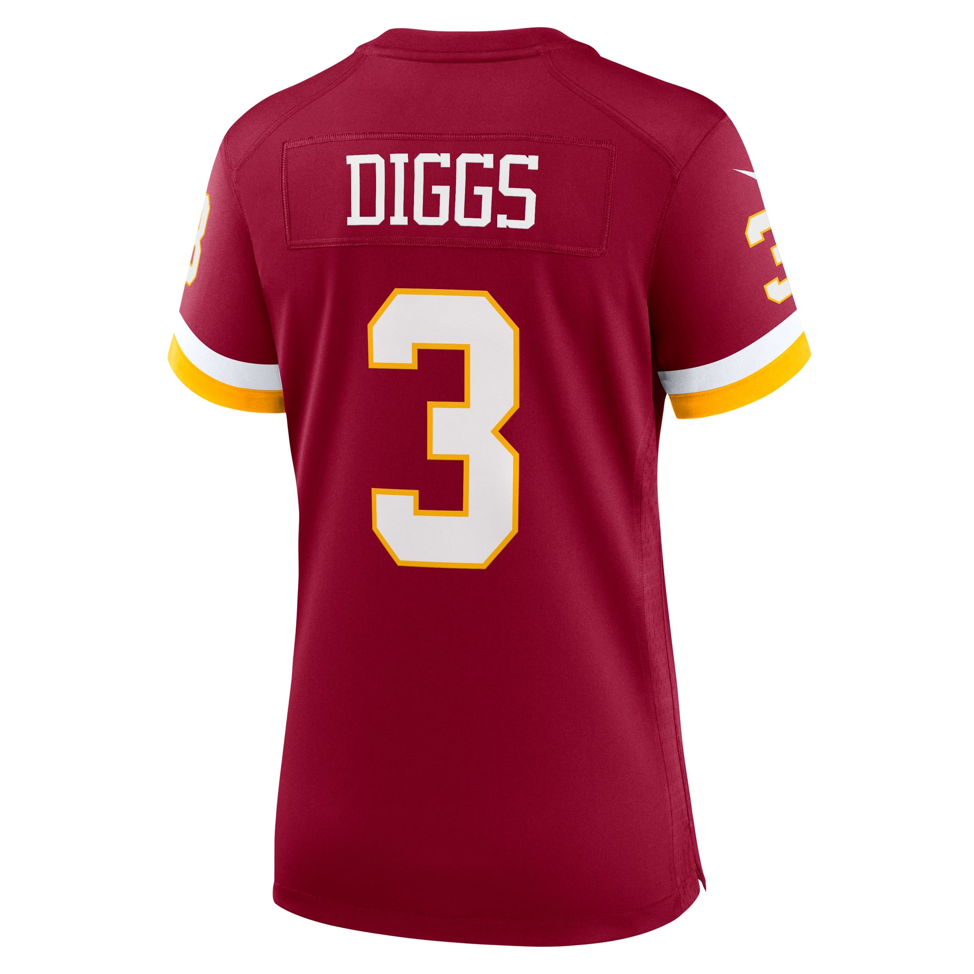 Stefon Diggs Washington Commanders Game Jersey Burgundy NFL Football Fan Wear Stefon Diggs