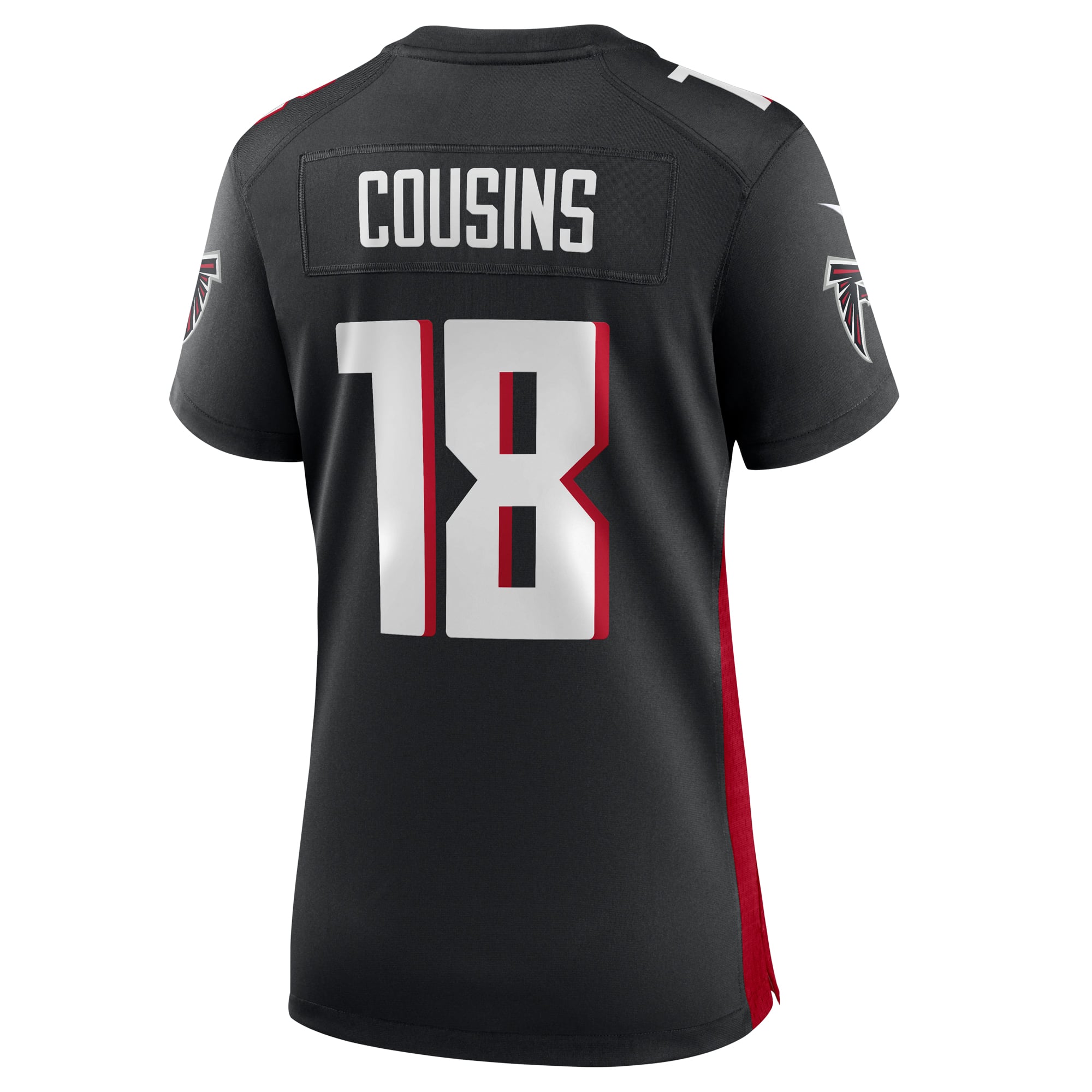Kirk Cousins Atlanta Falcons Player Jersey Black NFL Football Fan Wear