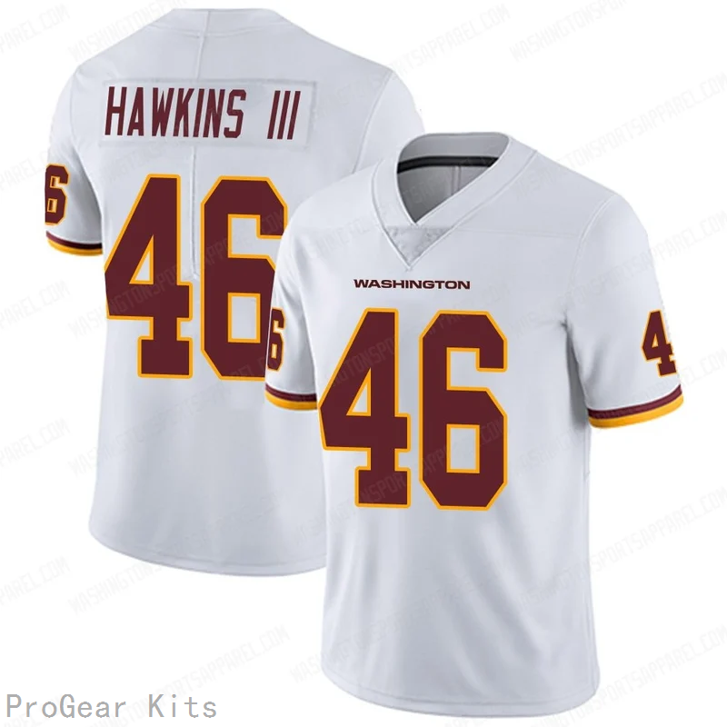 Tre Hawkins Washington Commanders Jersey No.46 White NFL Football Fan Wear