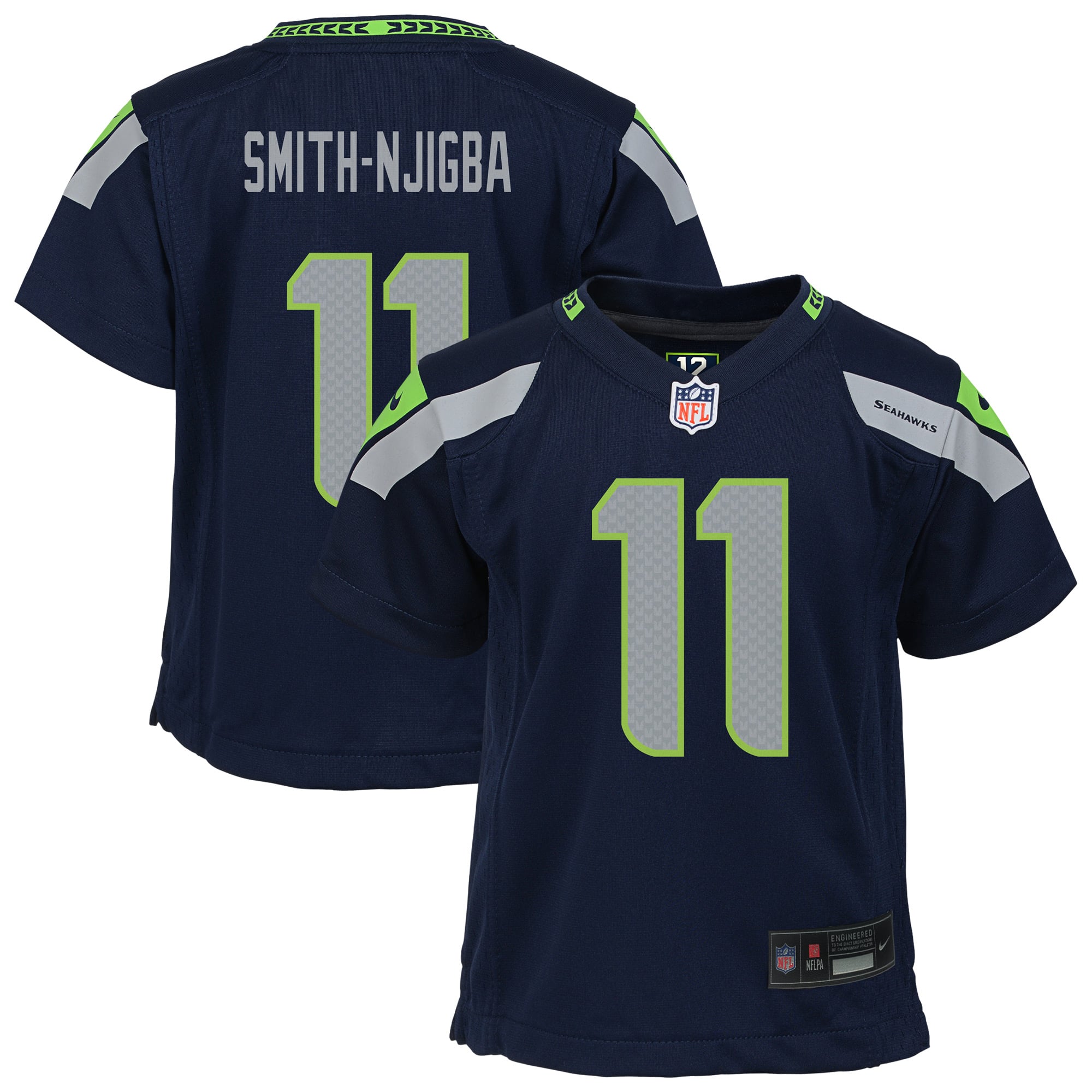 Geno Smith Seattle Seahawks Alternate Jersey Royal NFL Football Fan Wear