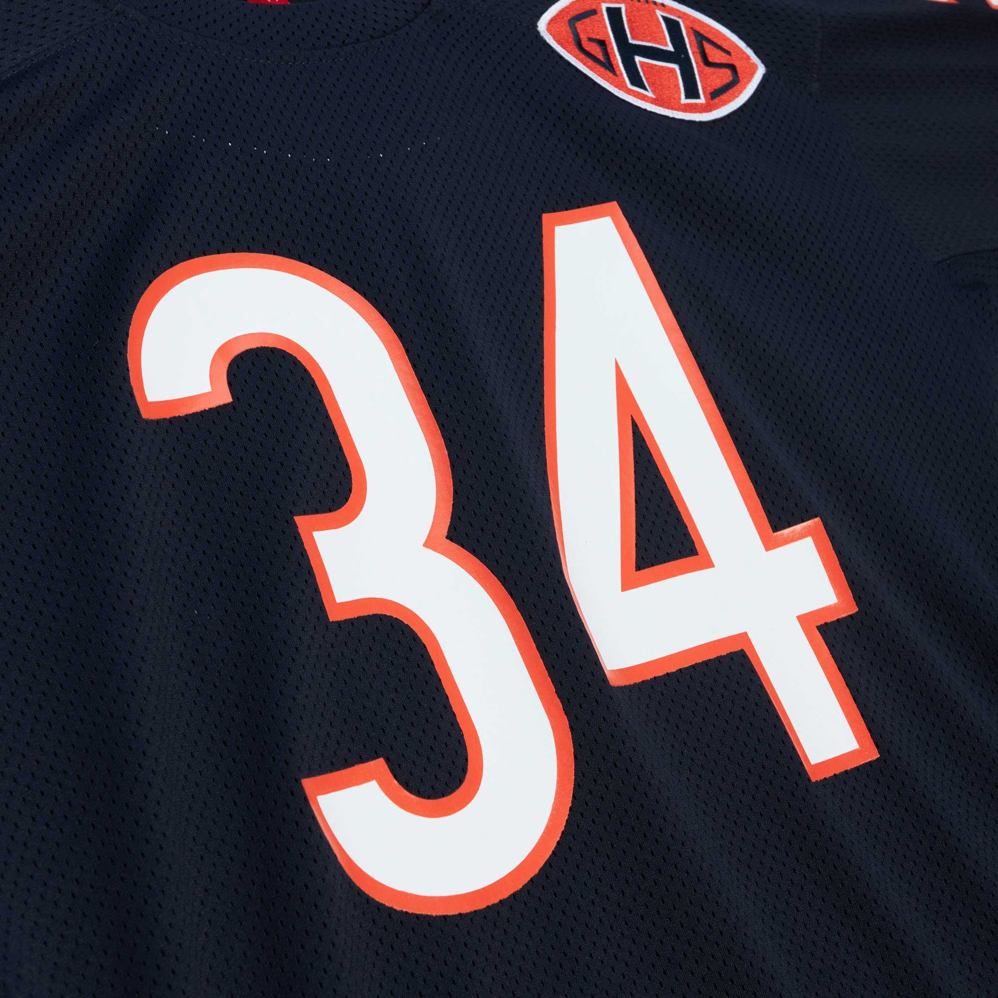 Walter Payton Mitchell Chicago Bears Player Jersey Navy NFL Football Fan Wear