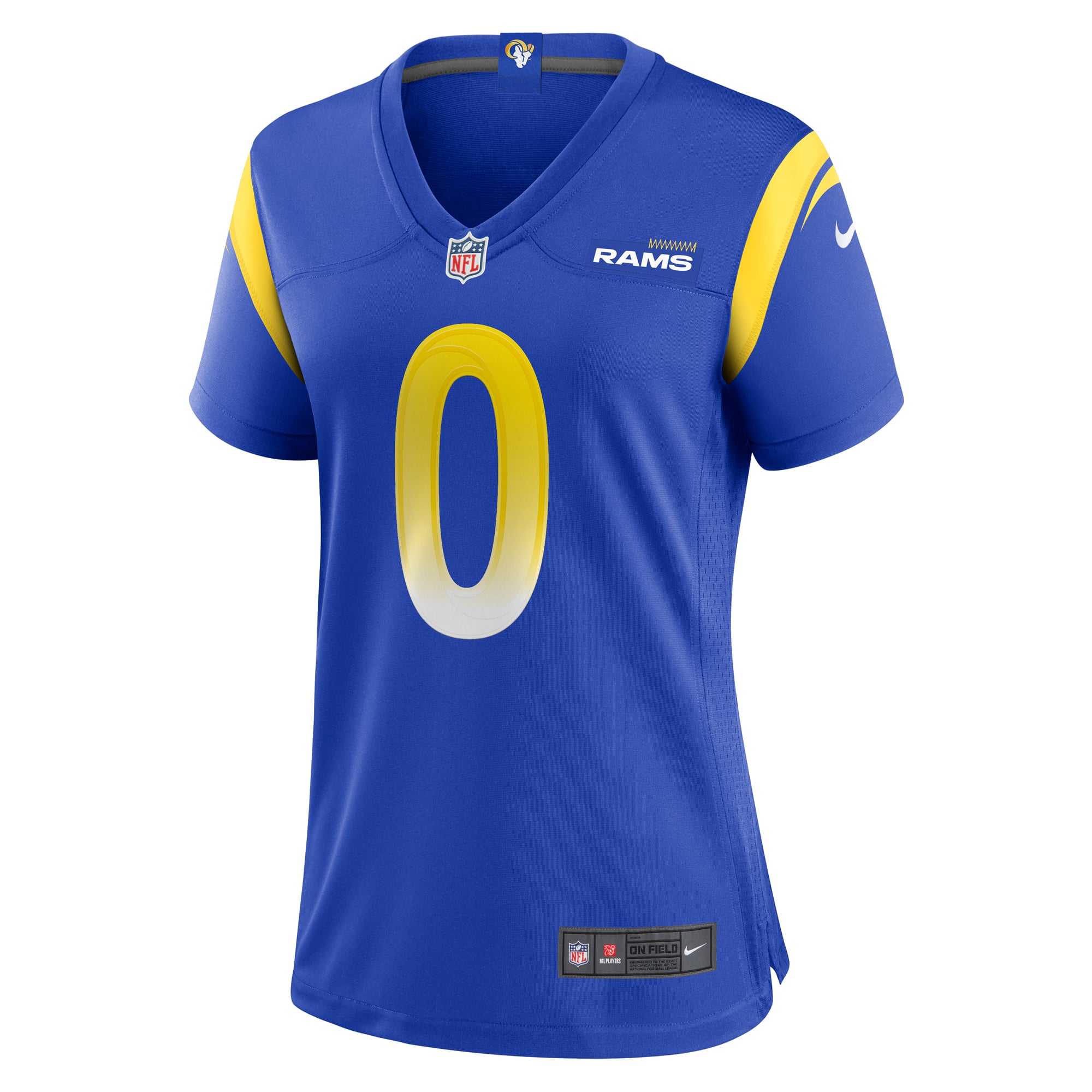 Byron Young Los Angeles Rams Game Jersey Royal NFL Football Fan Wear