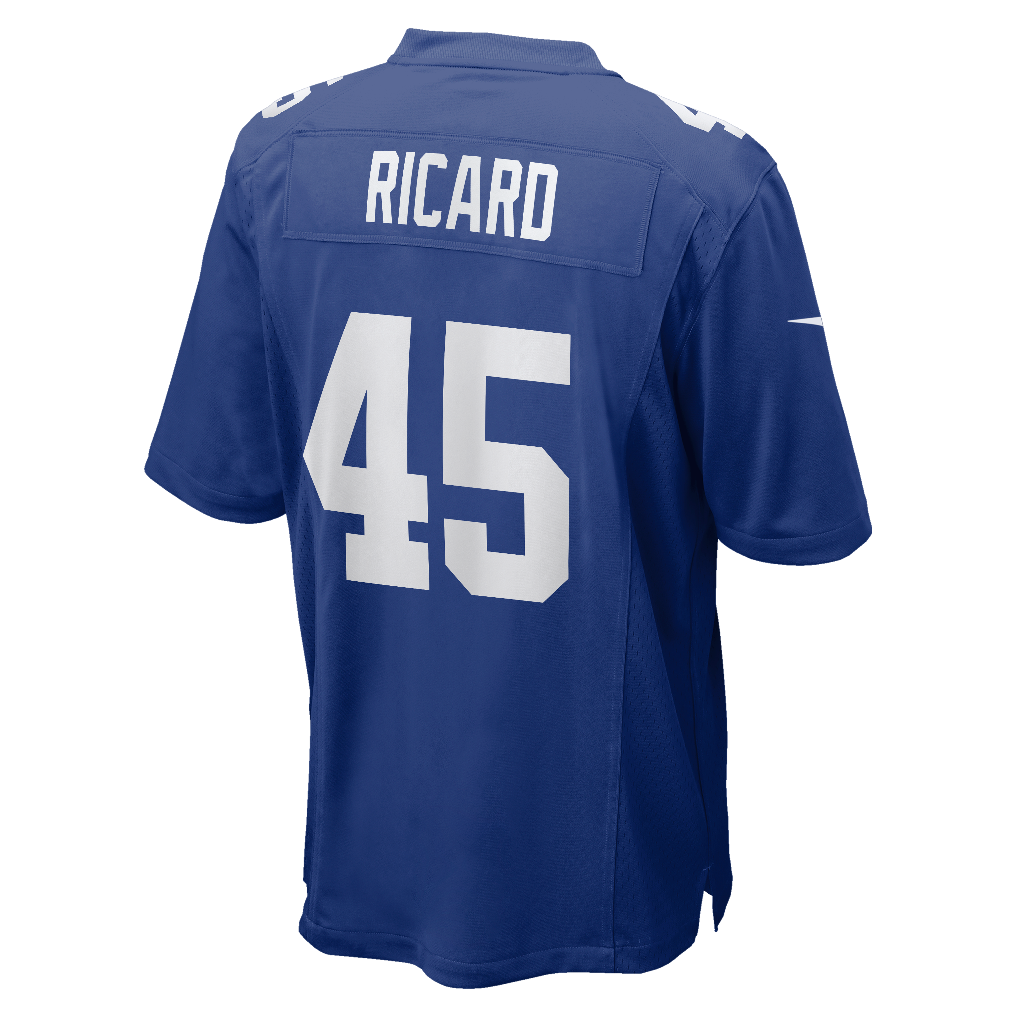 Patrick Ricard New York Giants Game Jersey Royal NFL Football Fan Wear