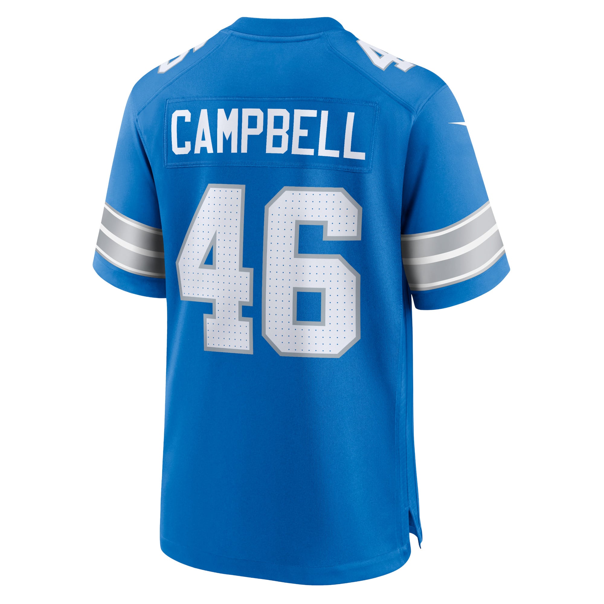 Jack Campbell Detroit Lions Game Jersey Blue NFL Football Fan Wear