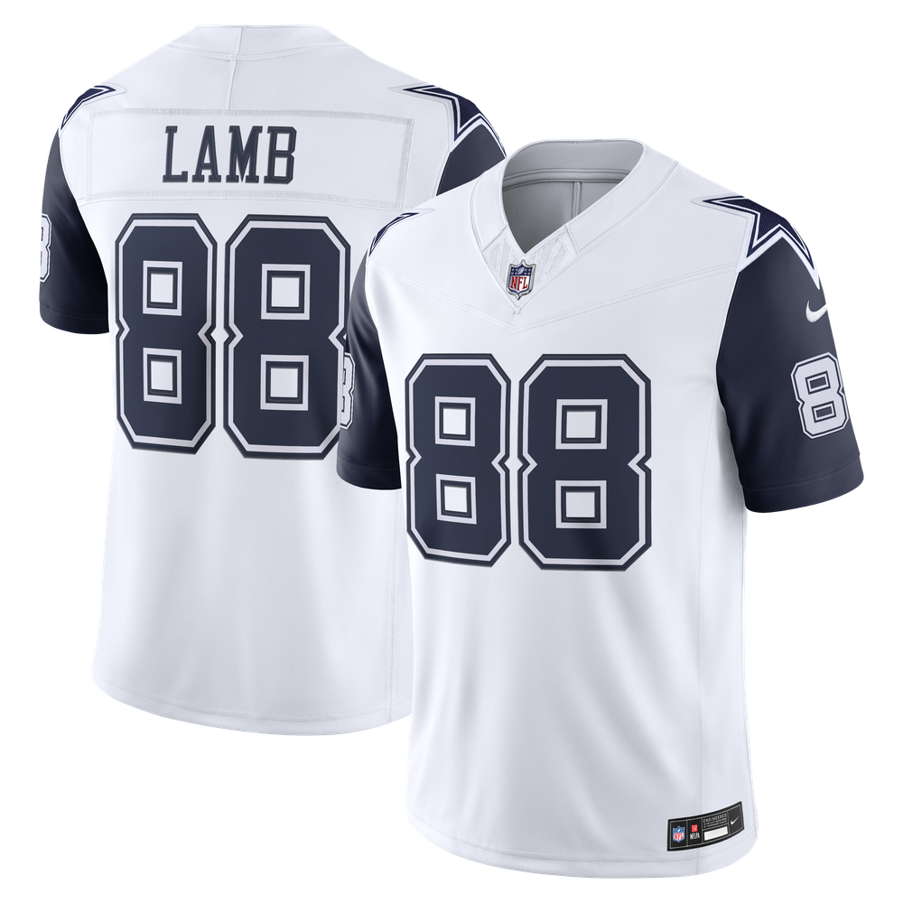 CeeDee Lamb Dallas Cowboys Limited Jersey White NFL Football Fan Wear CeeDee Lamb