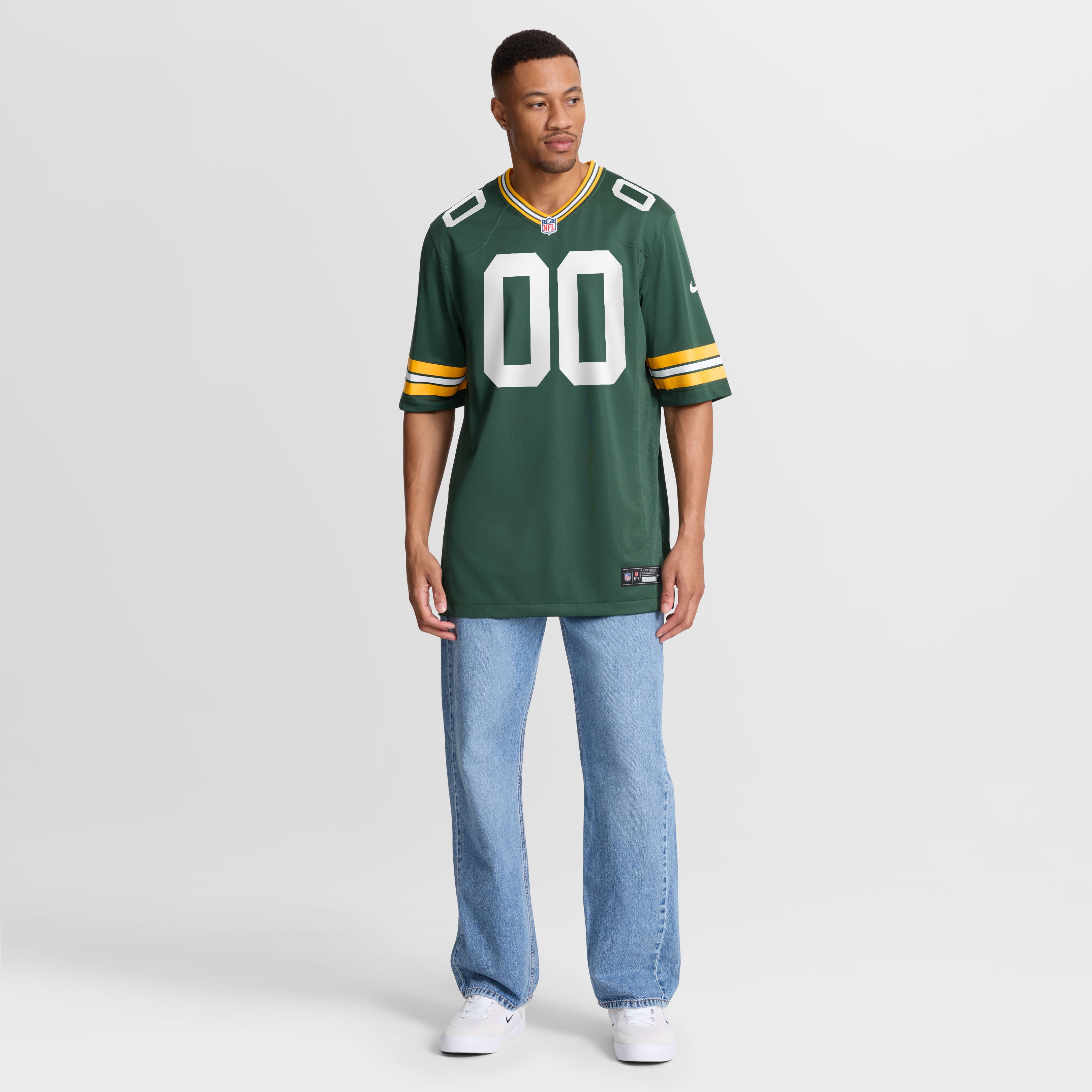 Brandon Cisse Green Bay Packers Game Jersey Green NFL Football Fan Wear