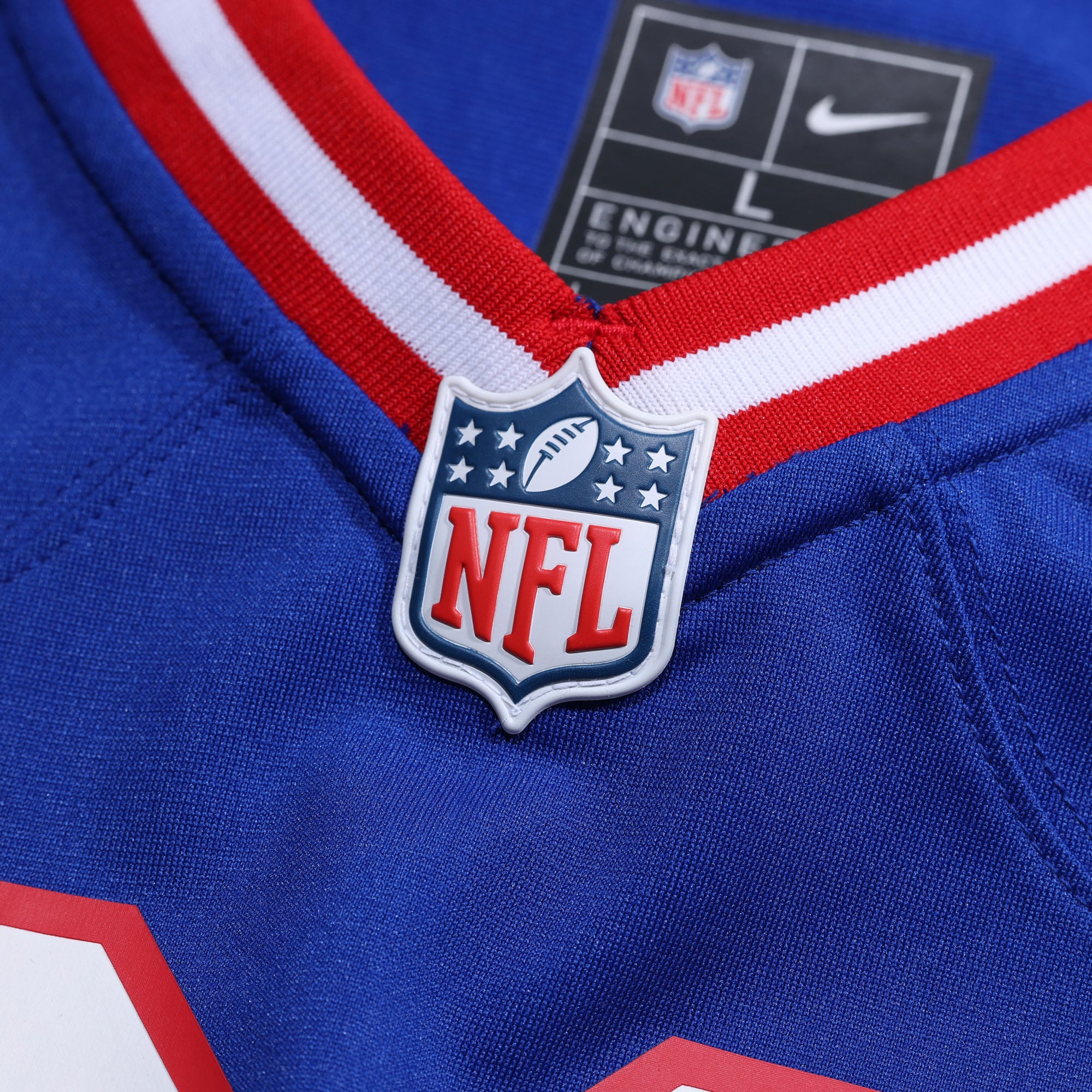Retired Carl Banks New York Giants Player Jersey Royal NFL Football Fan Wear