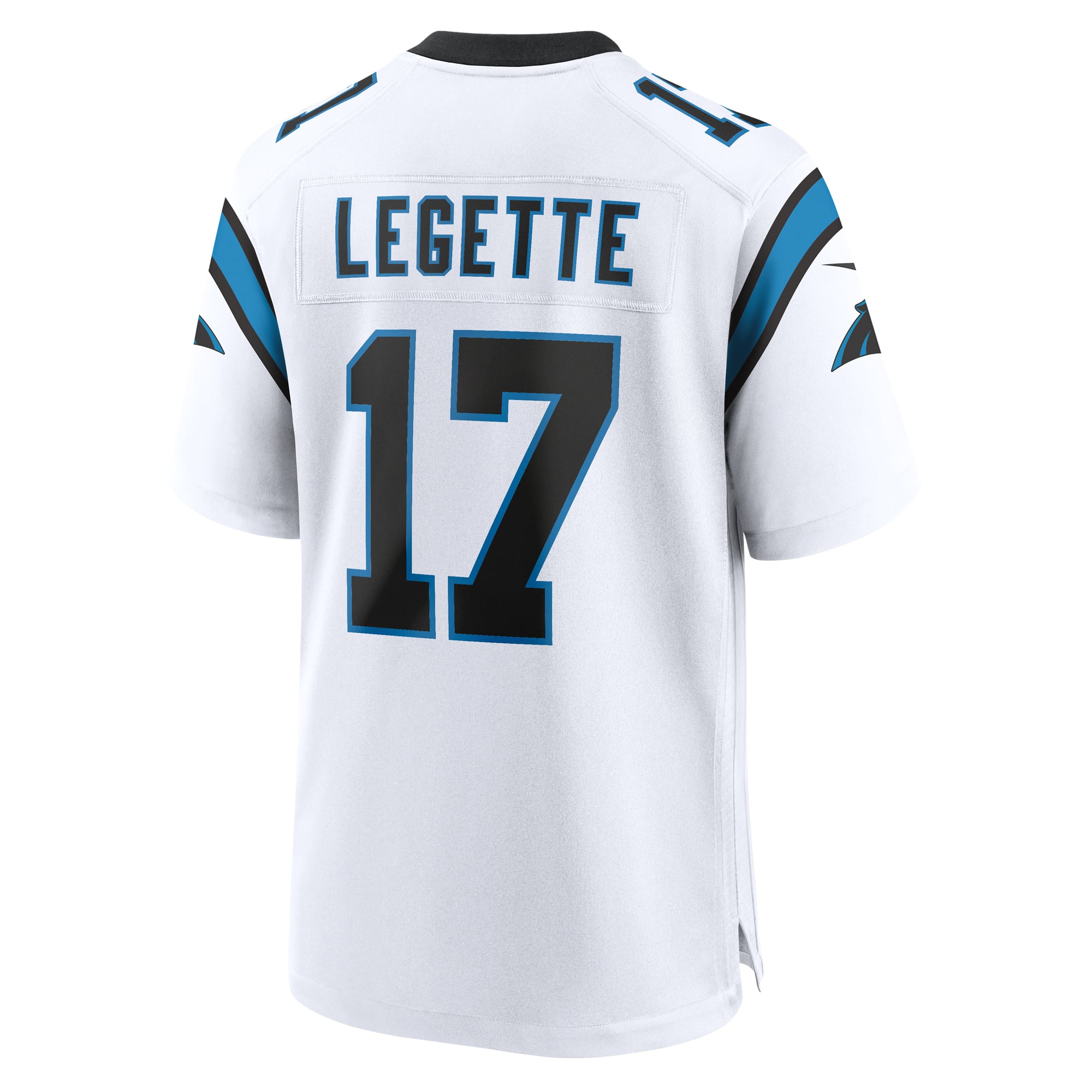 Xavier Legette Carolina Panthers Game Jersey White NFL Football Fan Wear Xavier Legette