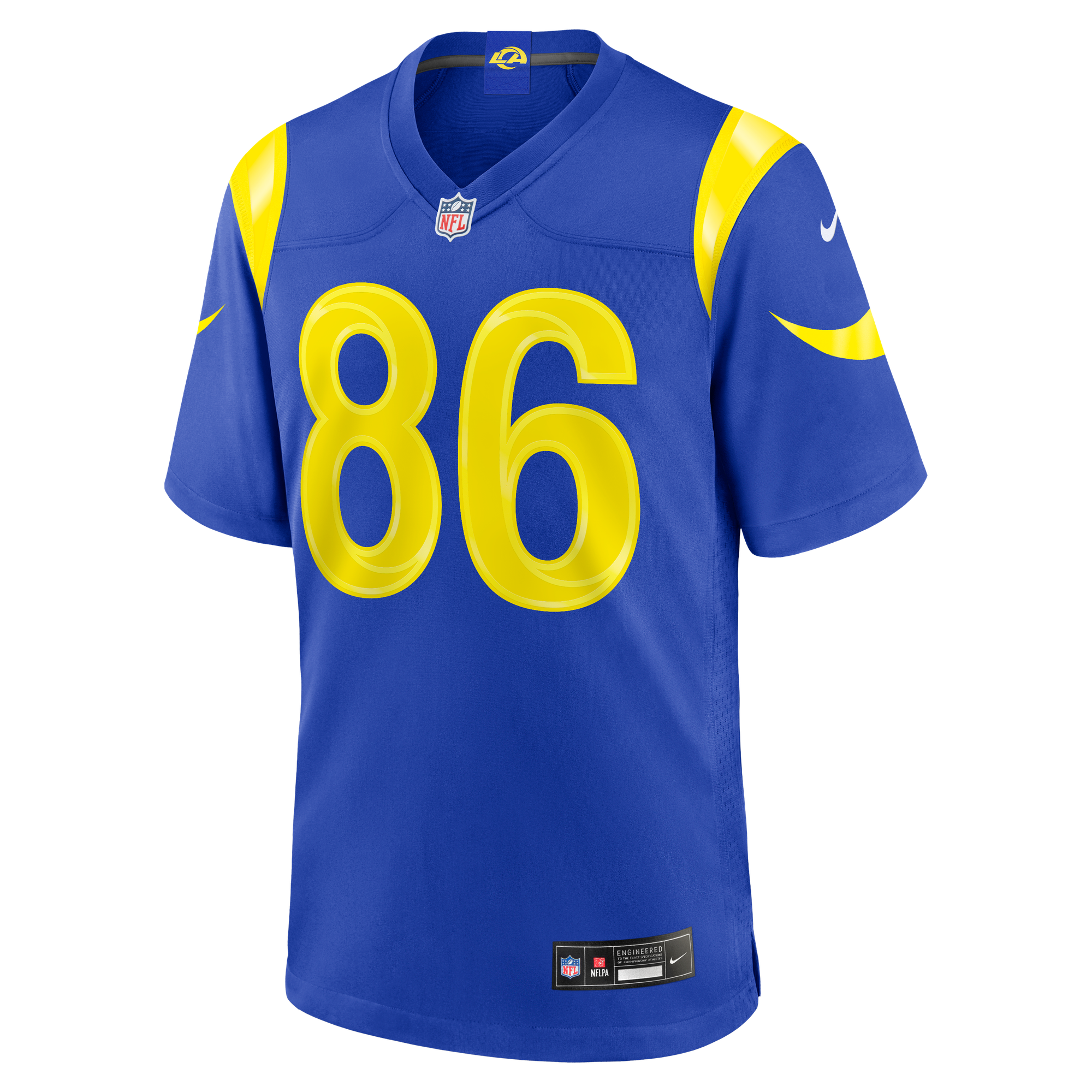 Max Klare Los Angeles Rams Game Jersey Royal NFL Football Fan Wear