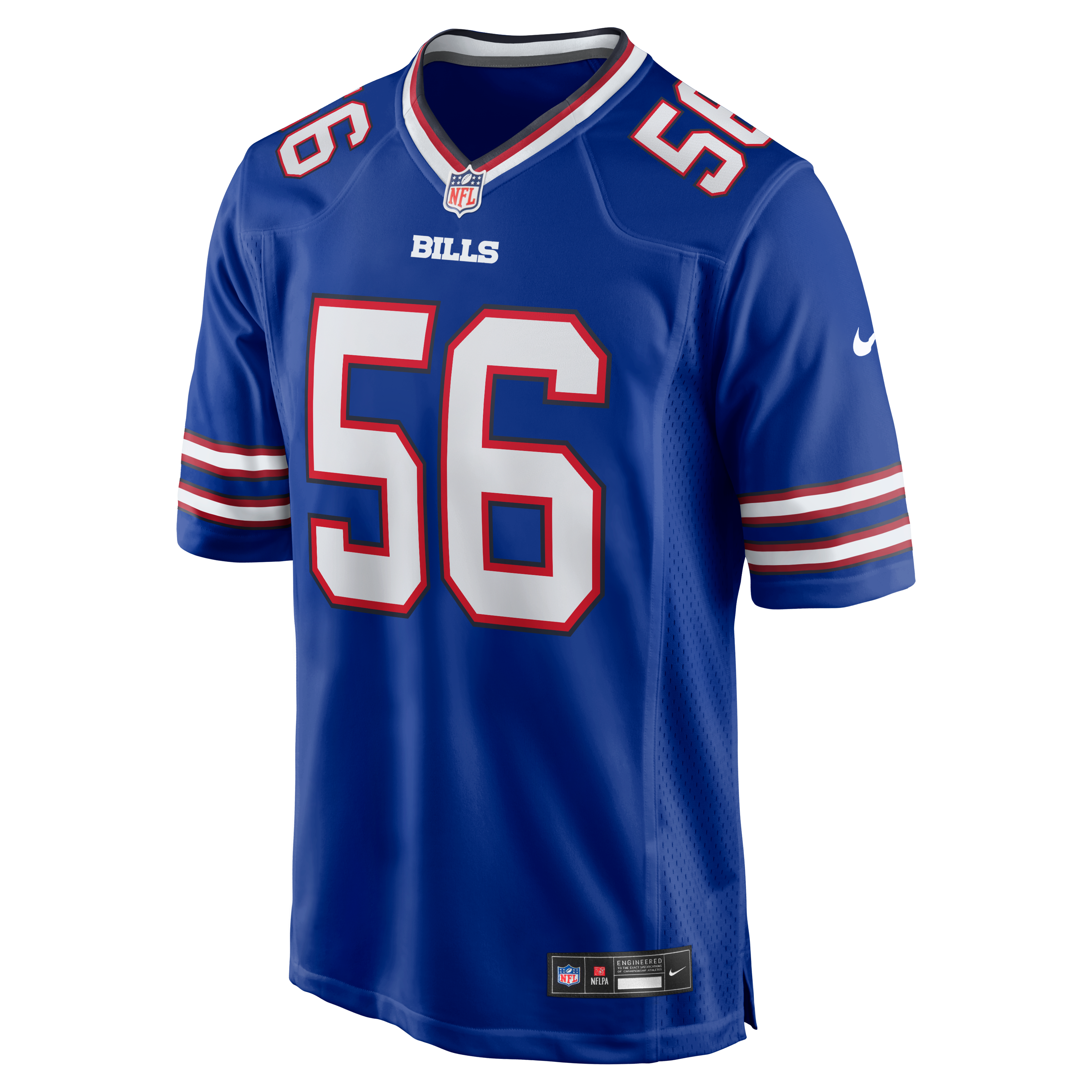 Javon Solomon Buffalo Bills Game Jersey Royal NFL Football Fan Wear Javon Solomon