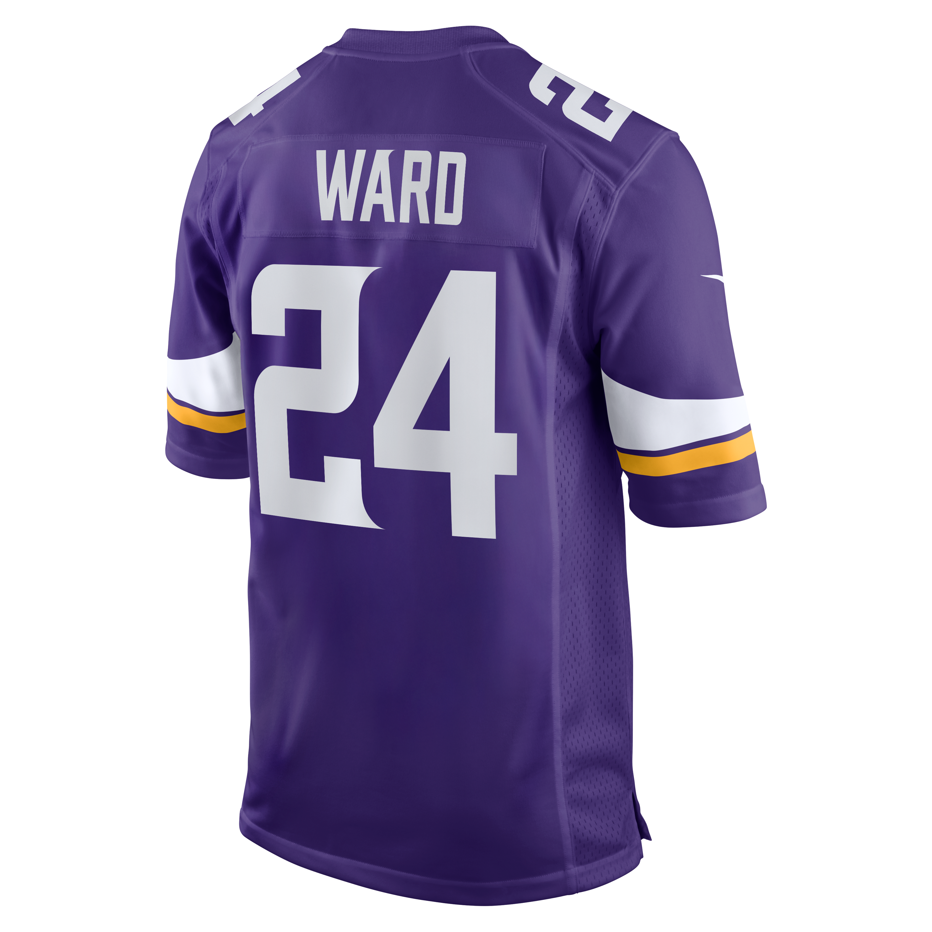 Jay Ward Minnesota Vikings Game Jersey Purple NFL Football Fan Wear Jay Ward