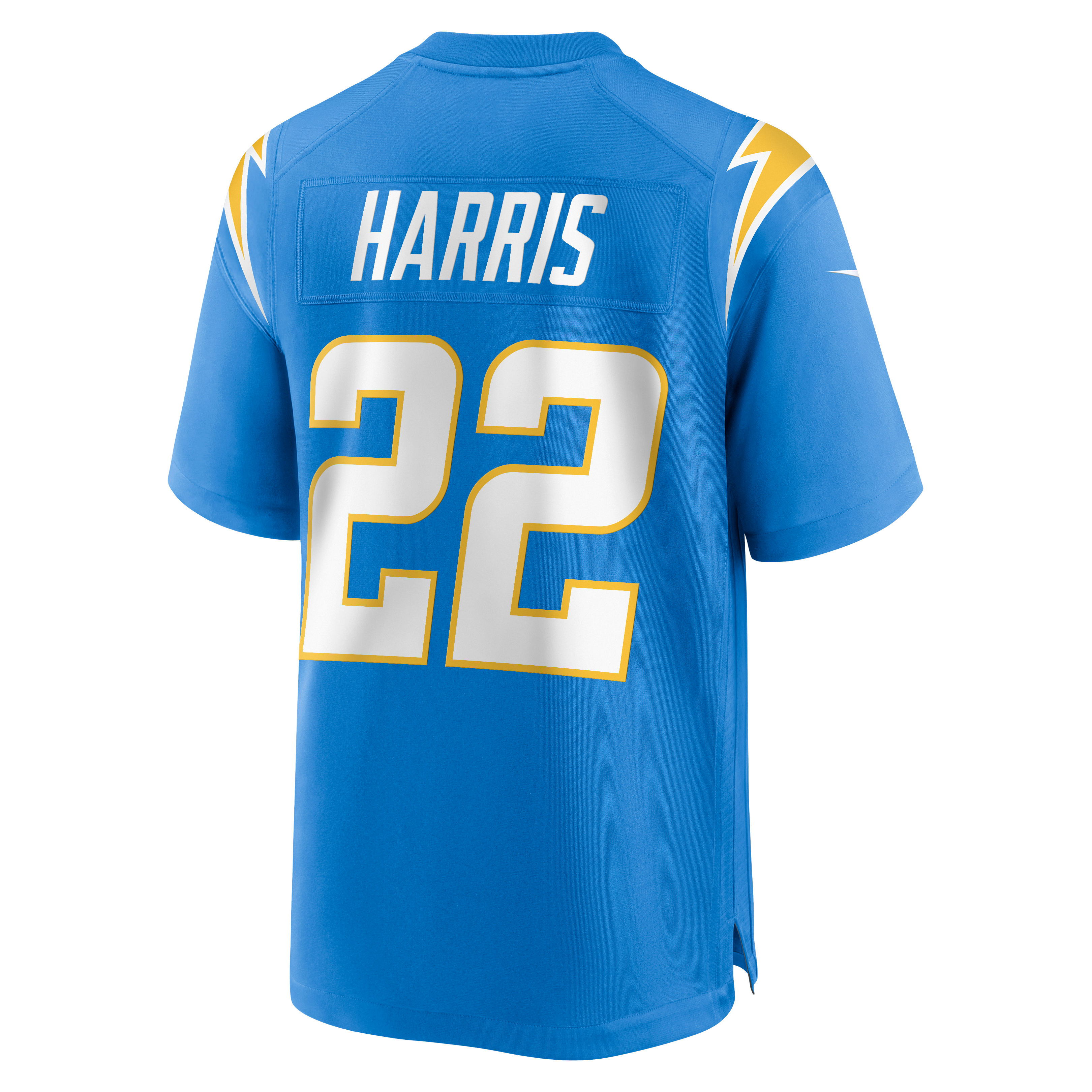 Najee Harris Los Angeles Chargers Player Jersey Powder Blue NFL Football Fan Wear