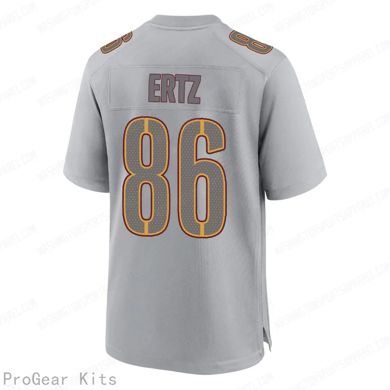 Zach Ertz Atmosphere Washington Commanders Game Jersey No.86 Gray NFL Football Fan Wear