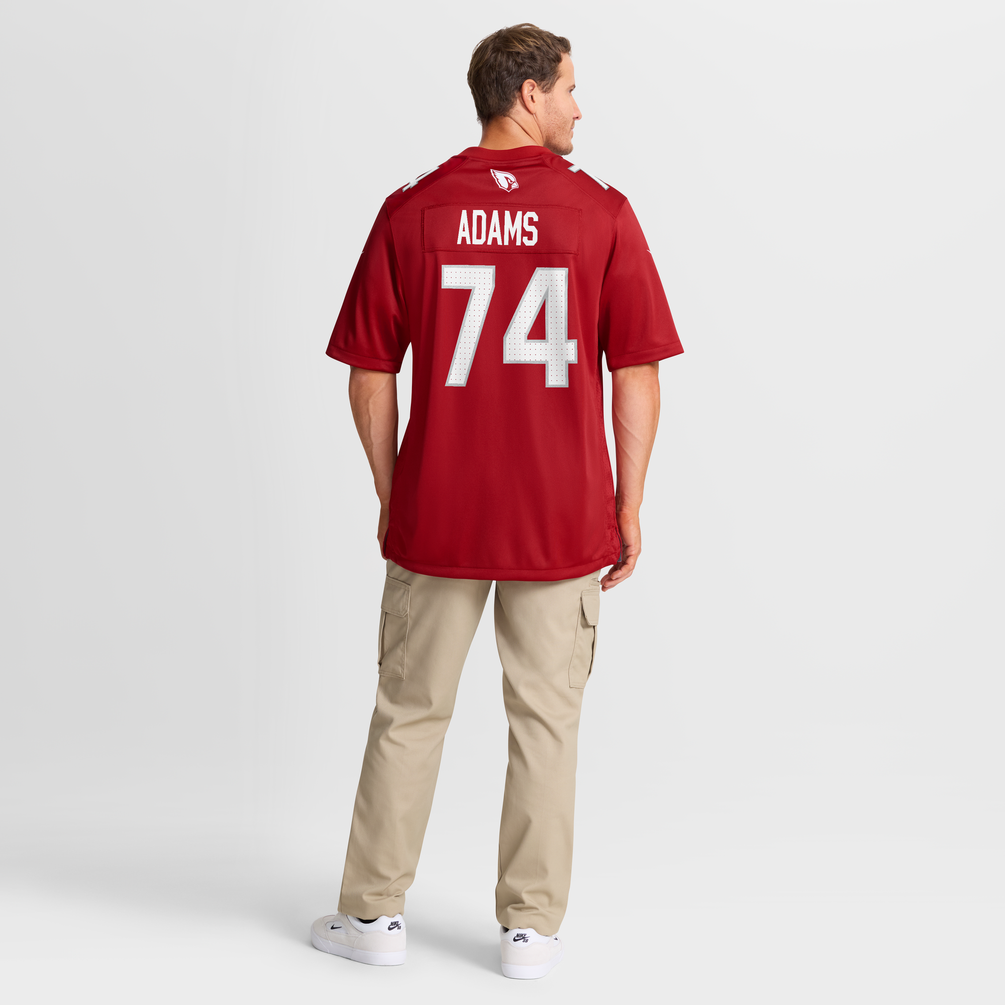 Isaiah Adams Arizona Cardinals Game Jersey Cardinal NFL Football Fan Wear Isaiah Adams