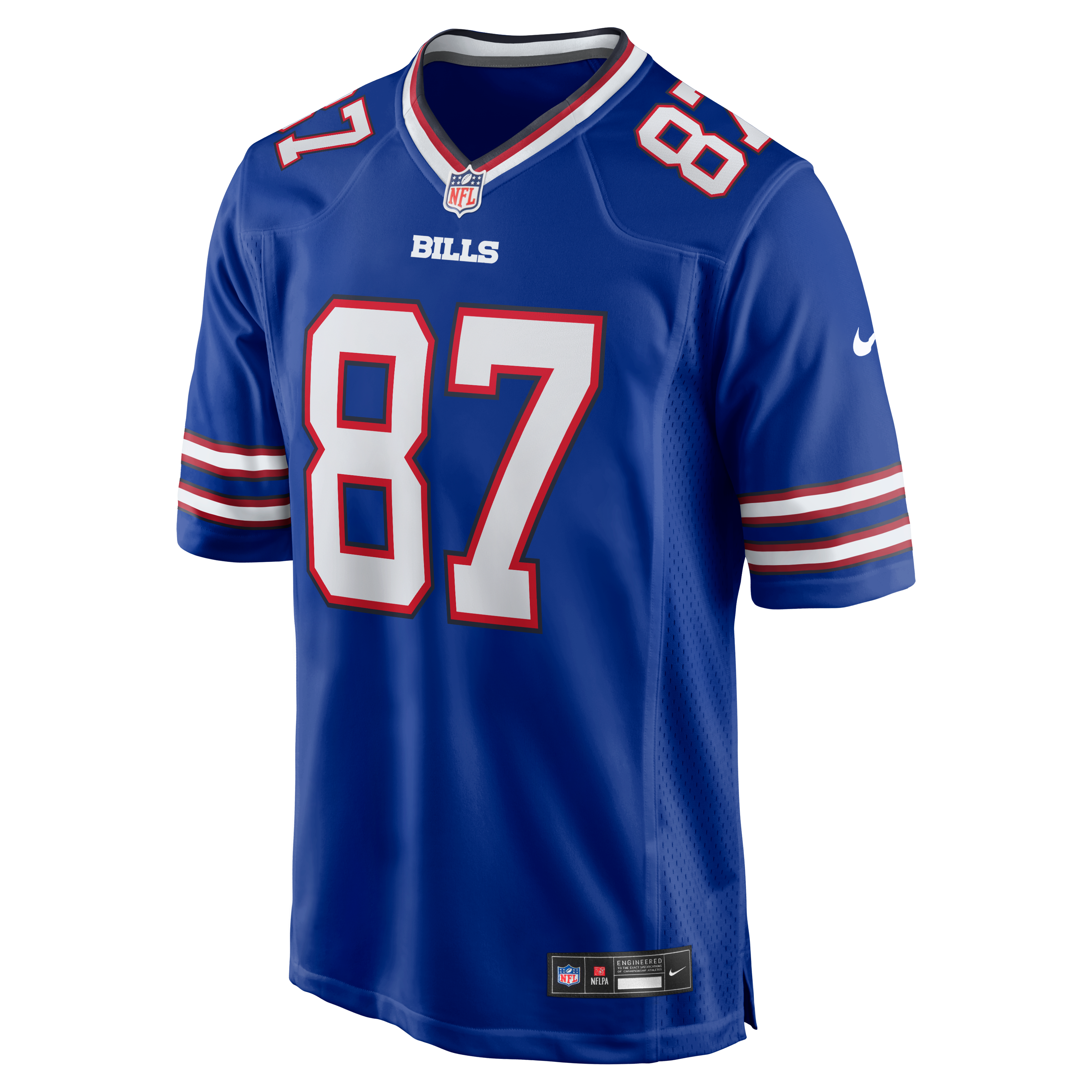 Dante Pettis Buffalo Bills Game Jersey Royal NFL Football Fan Wear Dante Pettis