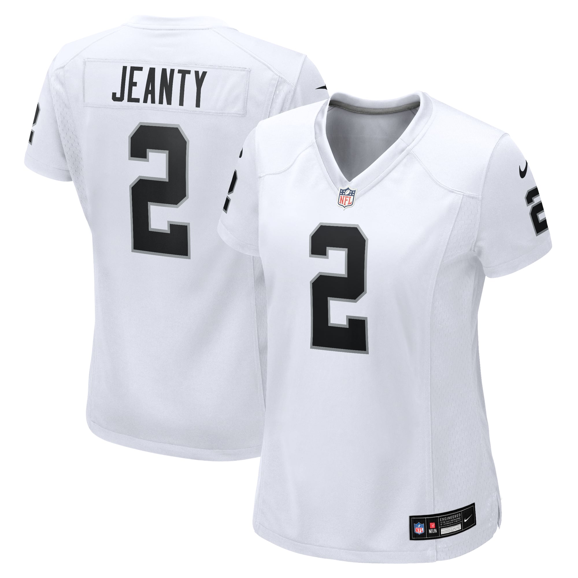 Ashton Jeanty Las Vegas Raiders Game Jersey White NFL Football Fan Wear Ashton Jeanty