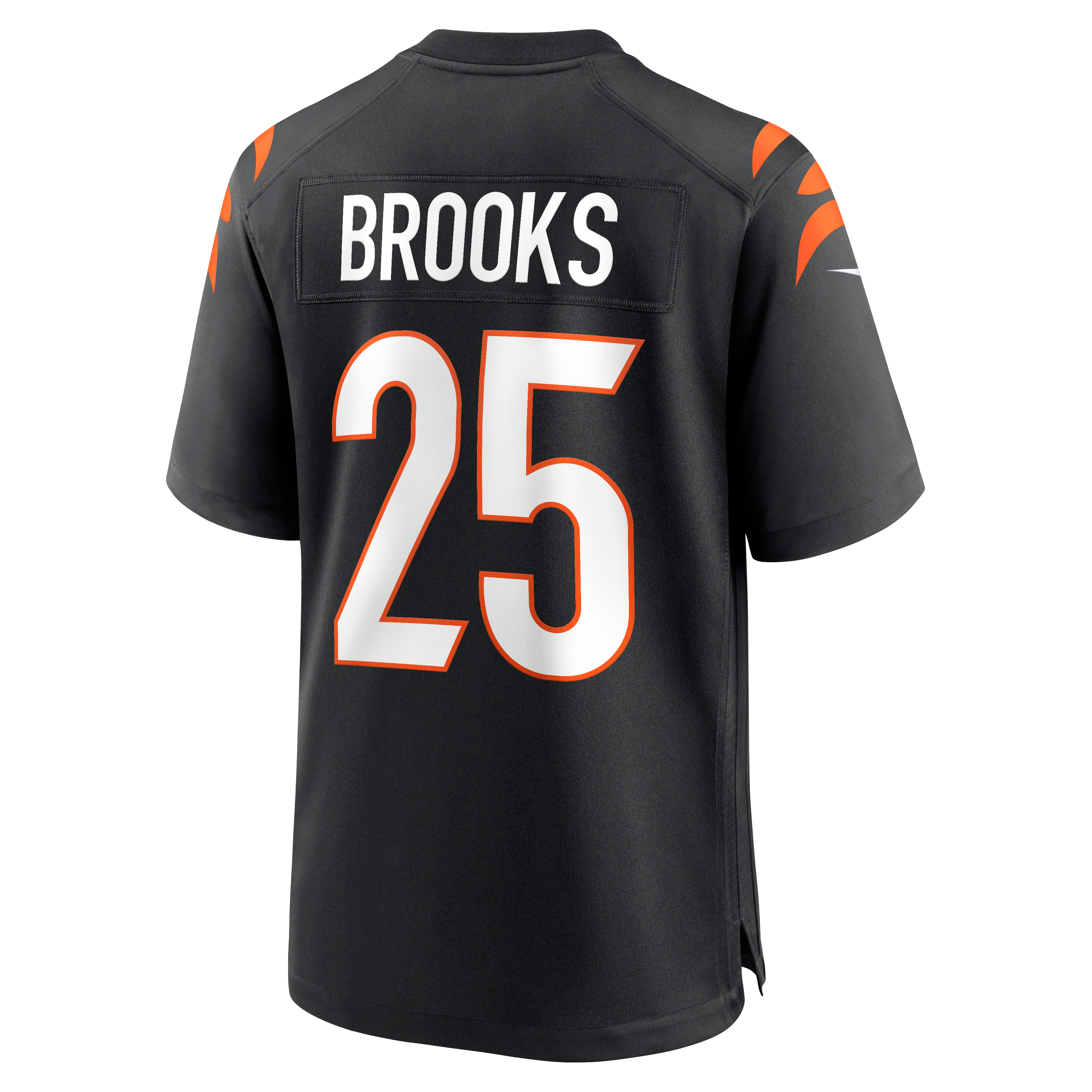 Tahj Brooks Cincinnati Bengals Game Jersey Black NFL Football Fan Wear
