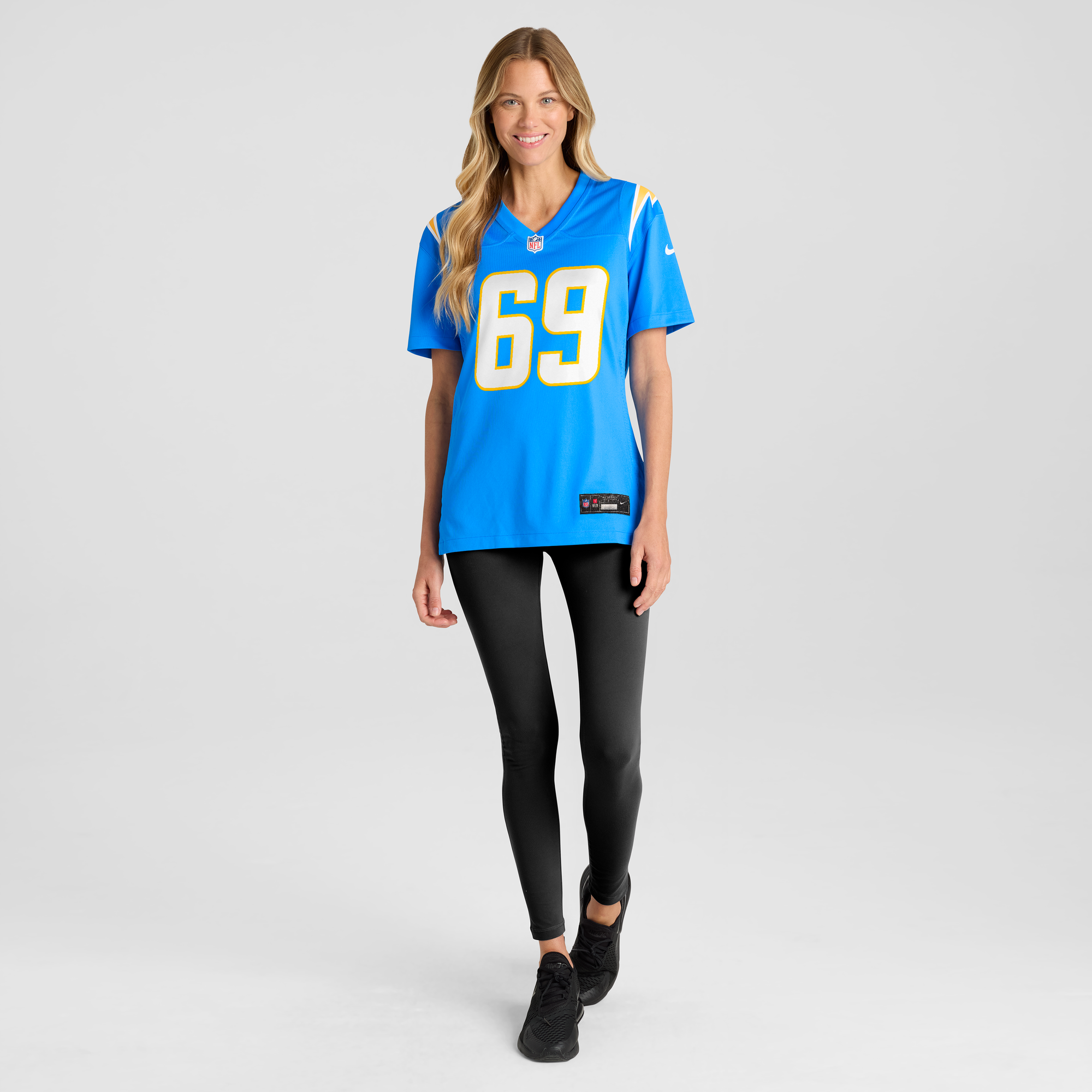 Cole Strange Los Angeles Chargers Game Jersey NFL Football Fan Wear