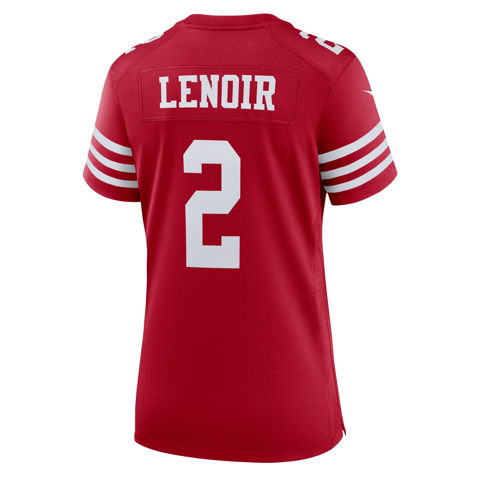 Deommodore Lenoir San Francisco 49ers Game Jersey Scarlet NFL Football Fan Wear Deommodore Lenoir