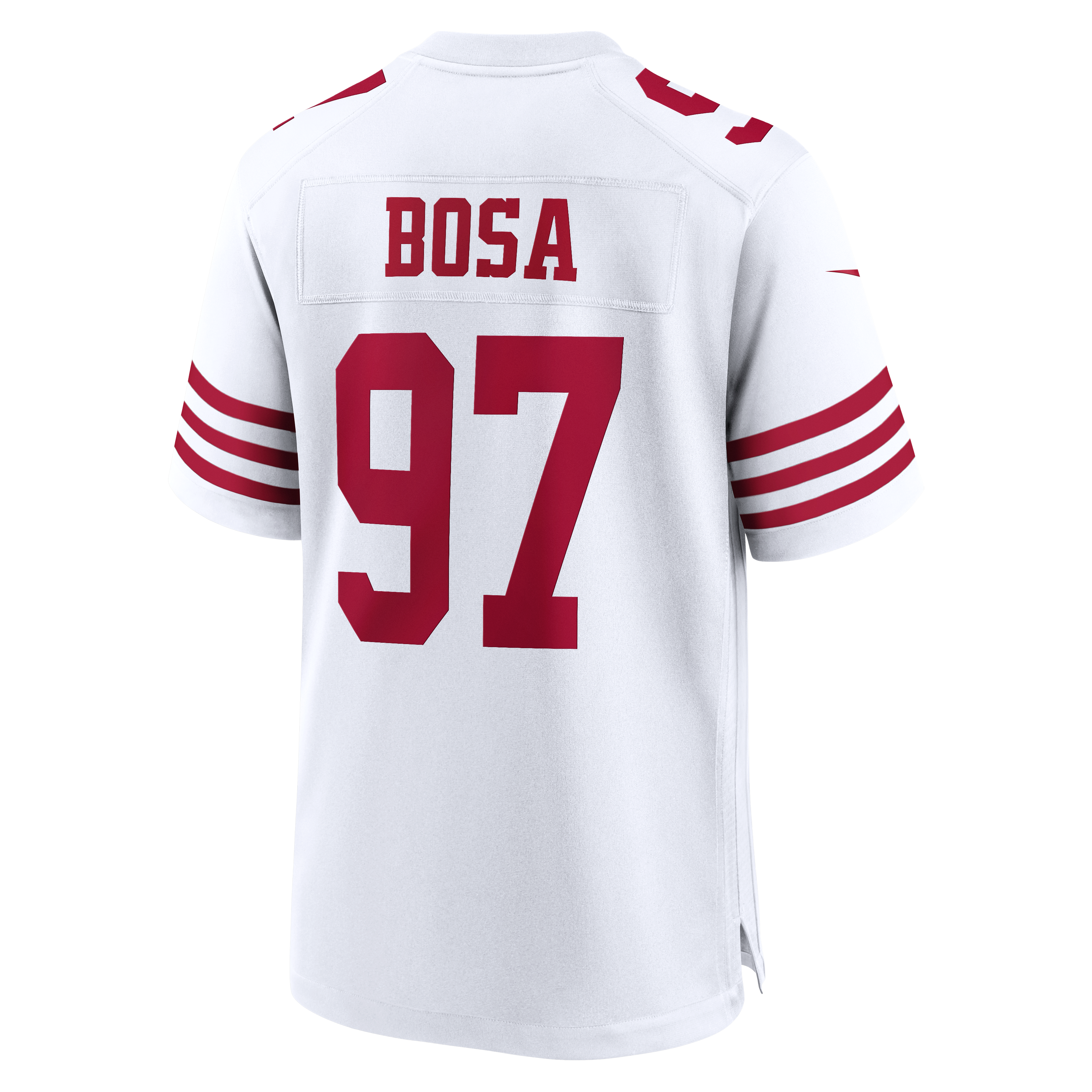 Nick Bosa San Francisco 49ers Player Jersey White NFL Football Fan Wear