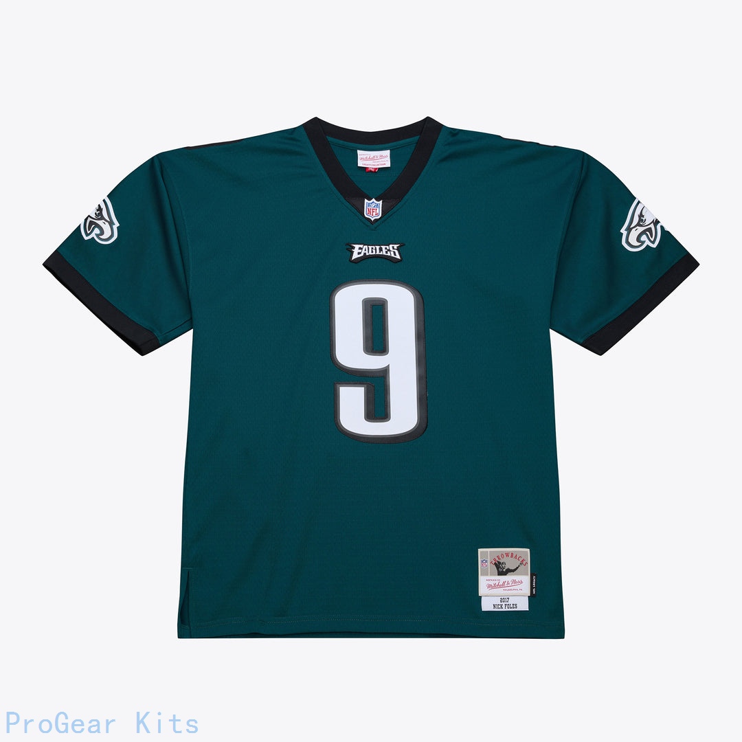 Nick Foles Mitchell Philadelphia Eagles Legacy Jersey NFL Football Fan Wear