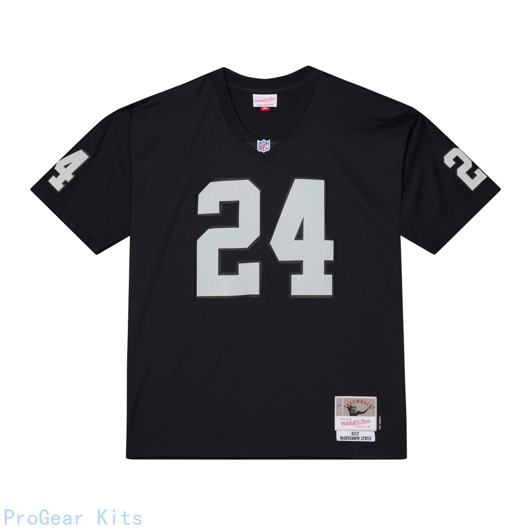Marshawn Lynch Mitchell Las Vegas Raiders Legacy Jersey NFL Football Fan Wear