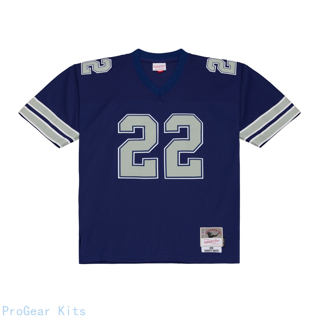 Emmitt Smith Dark Dallas Cowboys Legacy Jersey Blue NFL Football Fan Wear