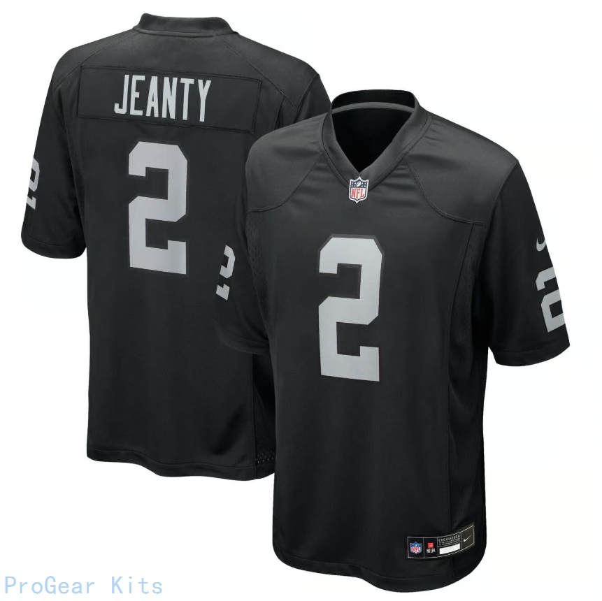 Ashton Jeanty Las Vegas Raiders Home Jersey NFL Football Fan Wear