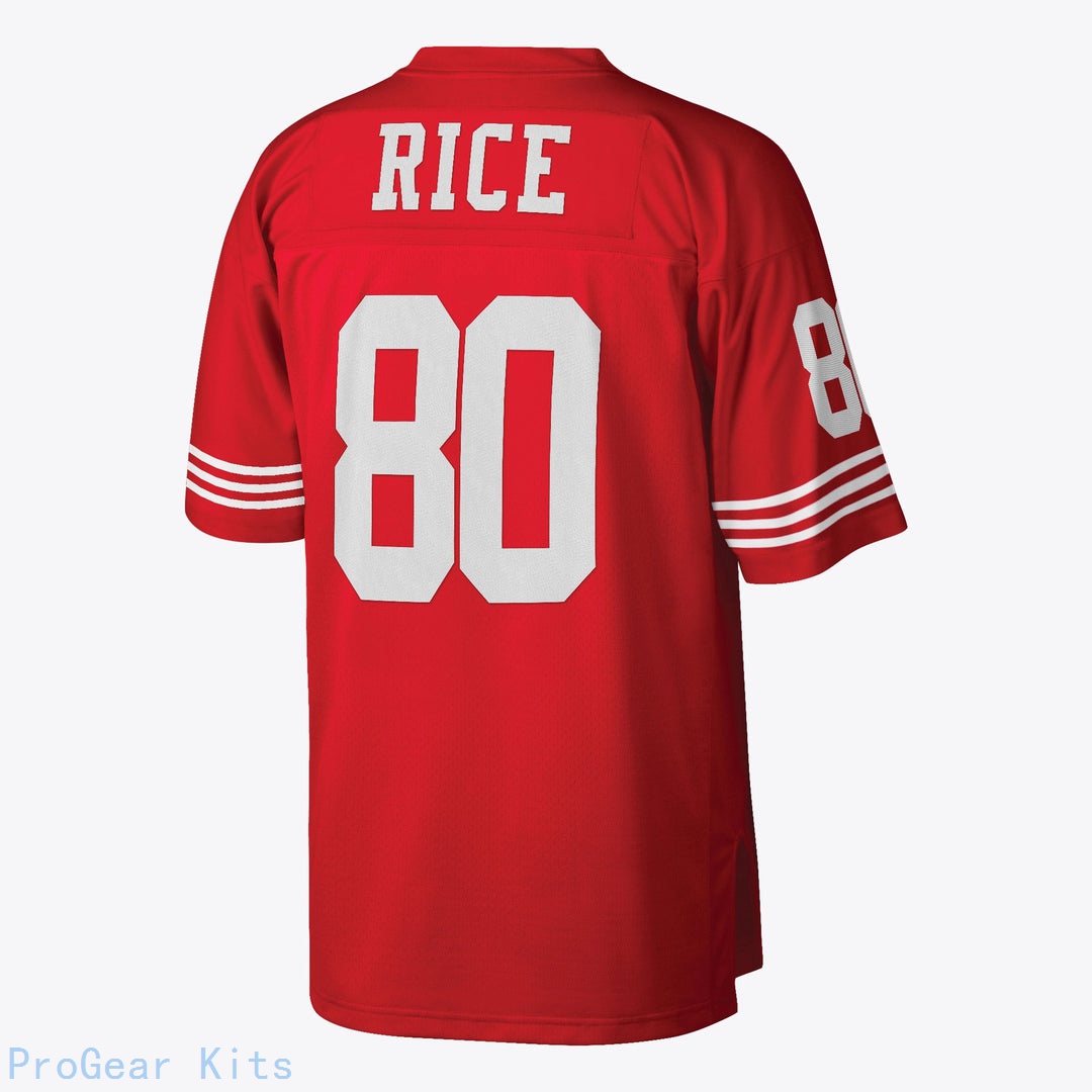 Jerry Rice San San Francisco 49ers Legacy Jersey NFL Football Fan Wear Jerry Rice San