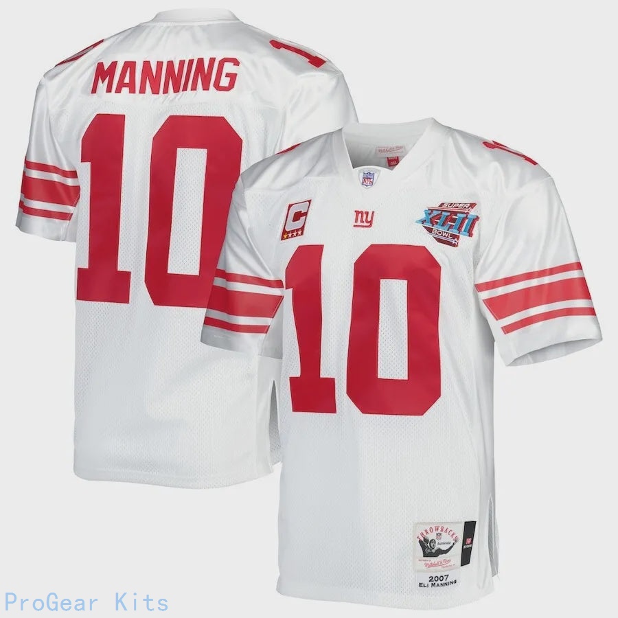 Eli New York Giants Throwback Jersey NFL Football Fan Wear