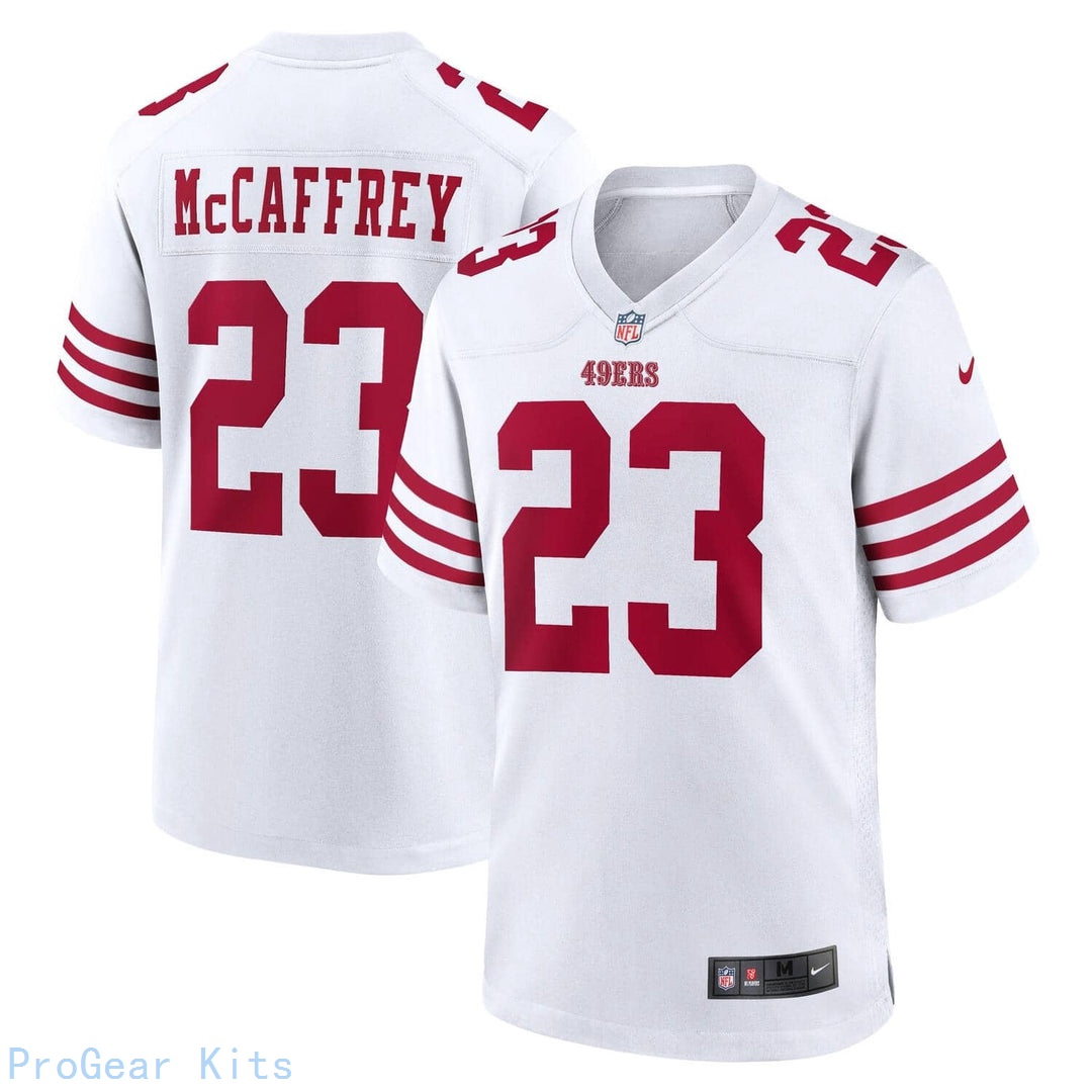 Christian McCaffrey San San Francisco 49ers Game Jersey NFL Football Fan Wear