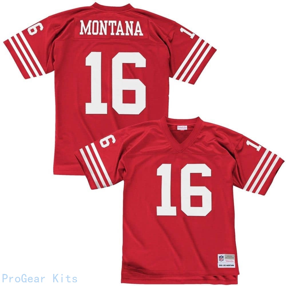 Joe Montana San San Francisco 49ers Legacy Jersey NFL Football Fan Wear