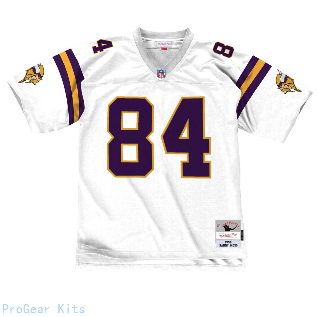 Randy Minnesota Vikings Legacy Jersey White NFL Football Fan Wear