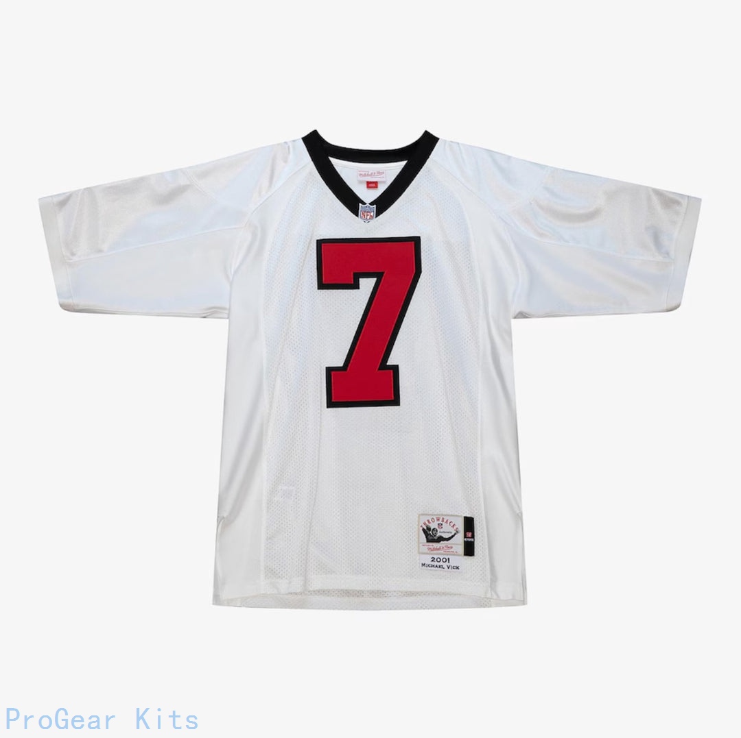Michael Atlanta Falcons Throwback Jersey NFL Football Fan Wear