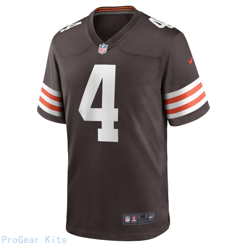 Deshaun Watson Cleveland Browns Game Jersey NFL Football Fan Wear