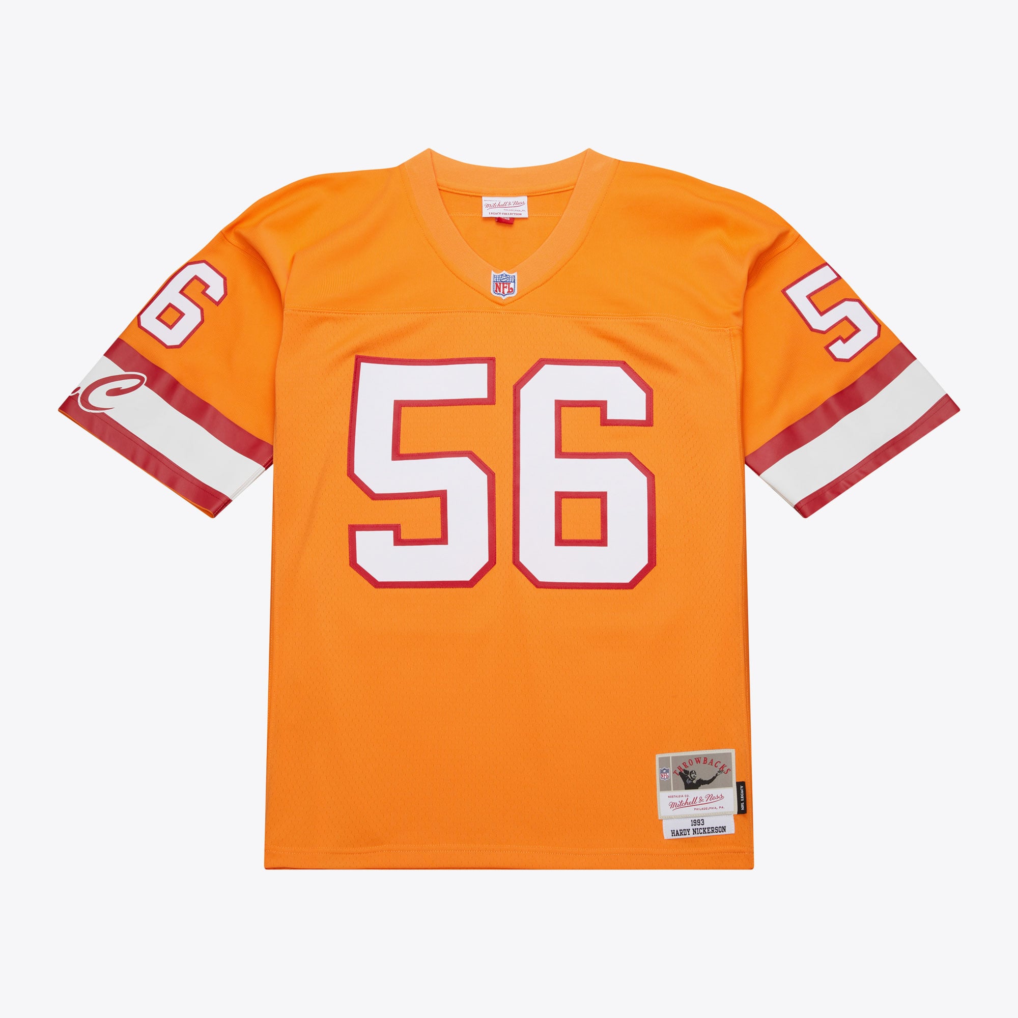 Hardy Nickerson Mitchell Tampa Bay Buccaneers Replica Jersey Orange NFL Football Fan Wear
