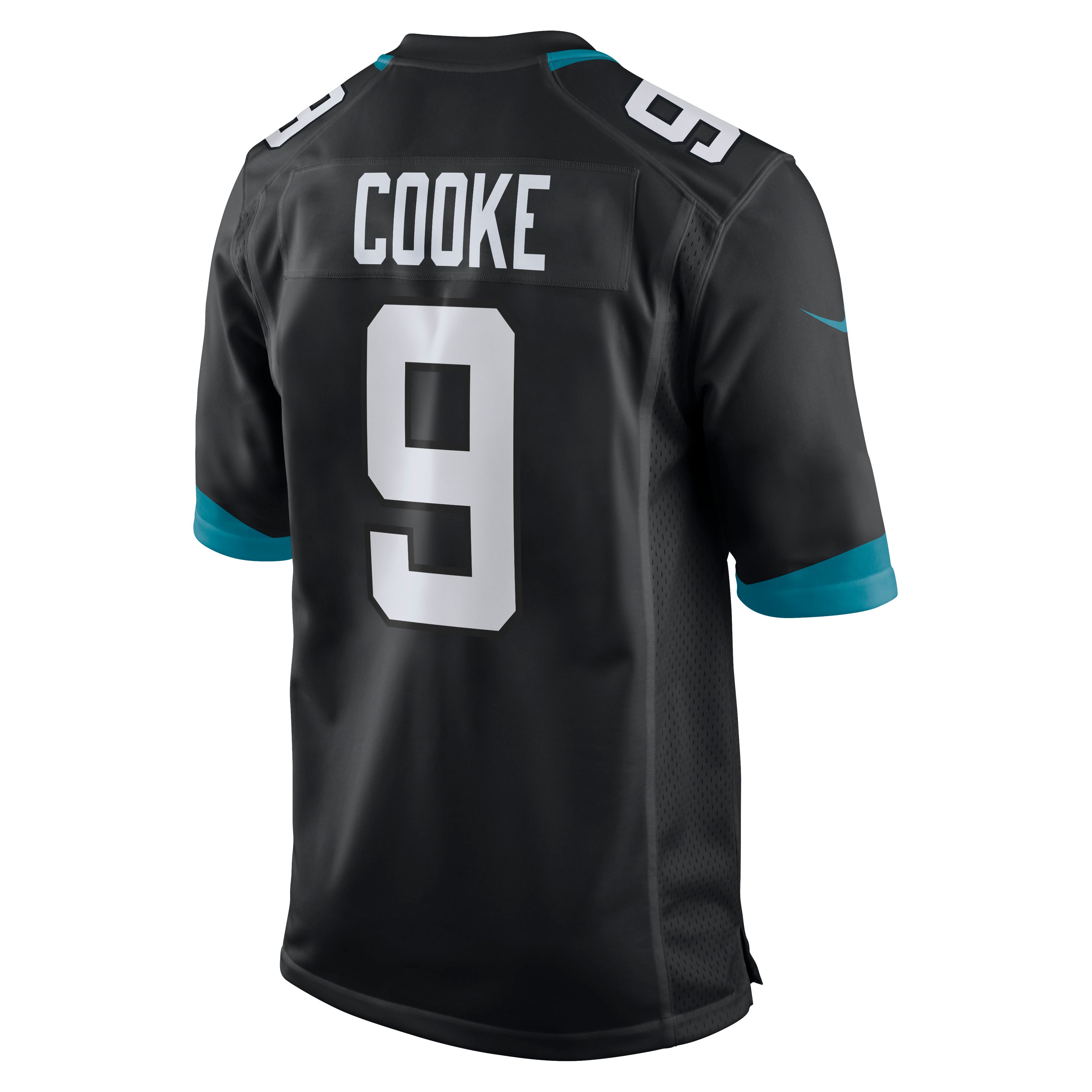 Logan Cooke Jacksonville Jaguars Game Jersey Black NFL Football Fan Wear Logan Cooke