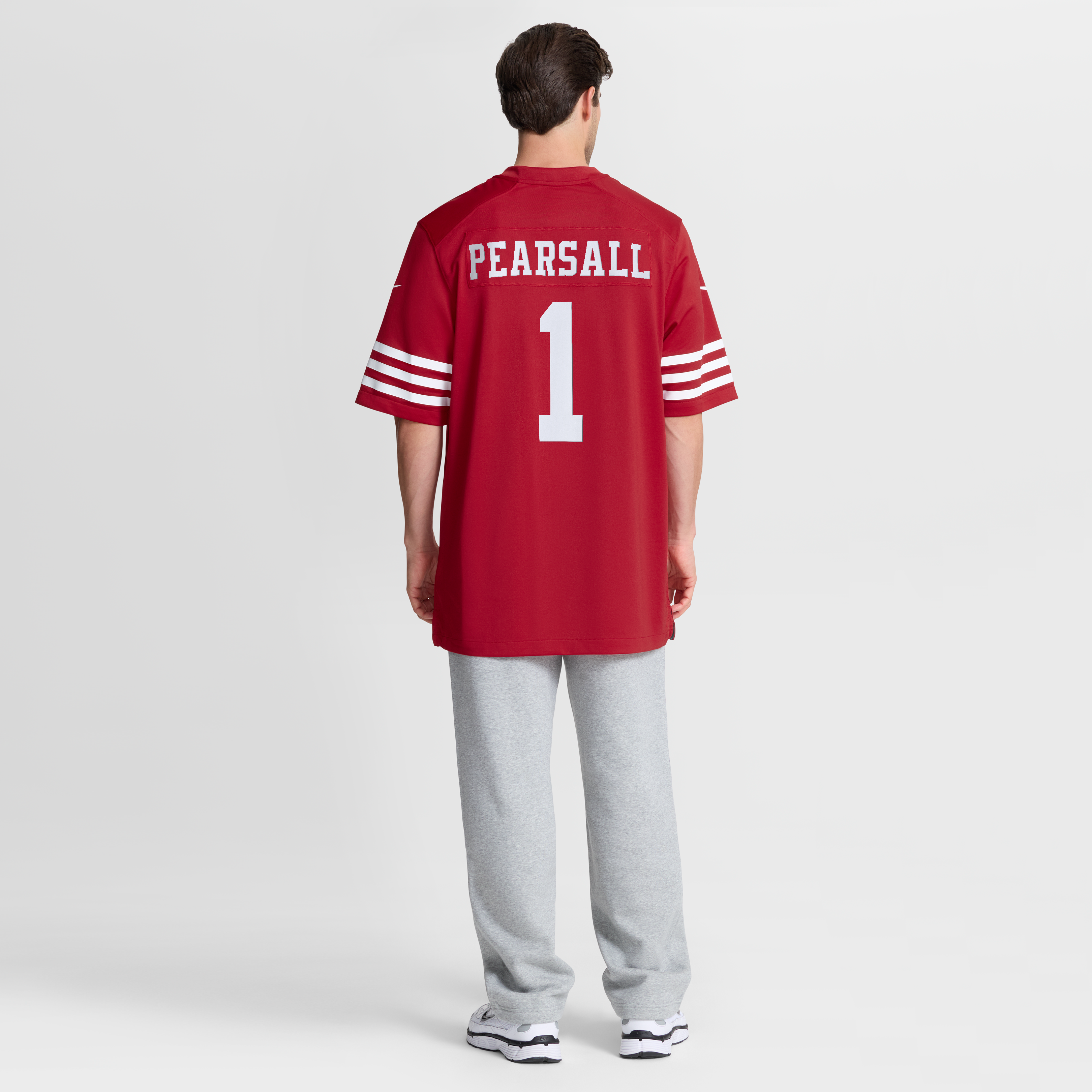 Ricky Pearsall San Francisco 49ers Game Jersey Scarlet NFL Football Fan Wear