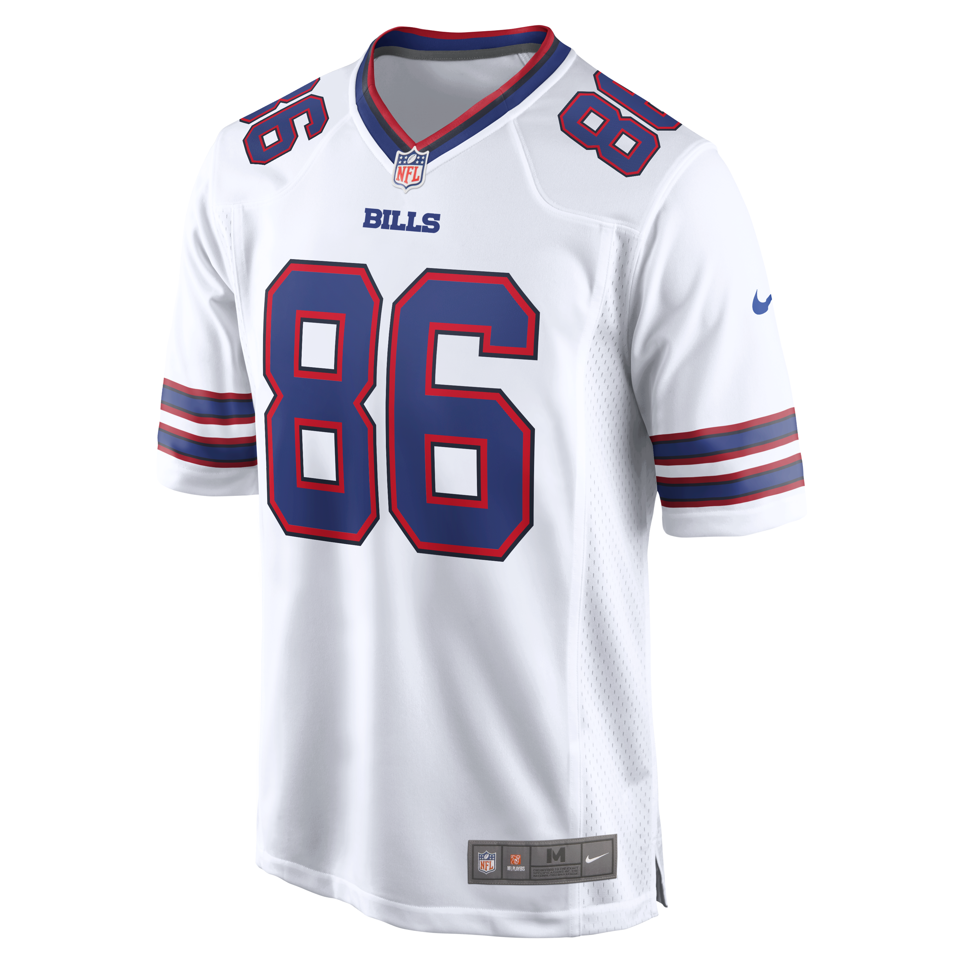 Dalton Kincaid Buffalo Bills Game Jersey White NFL Football Fan Wear Dalton Kincaid