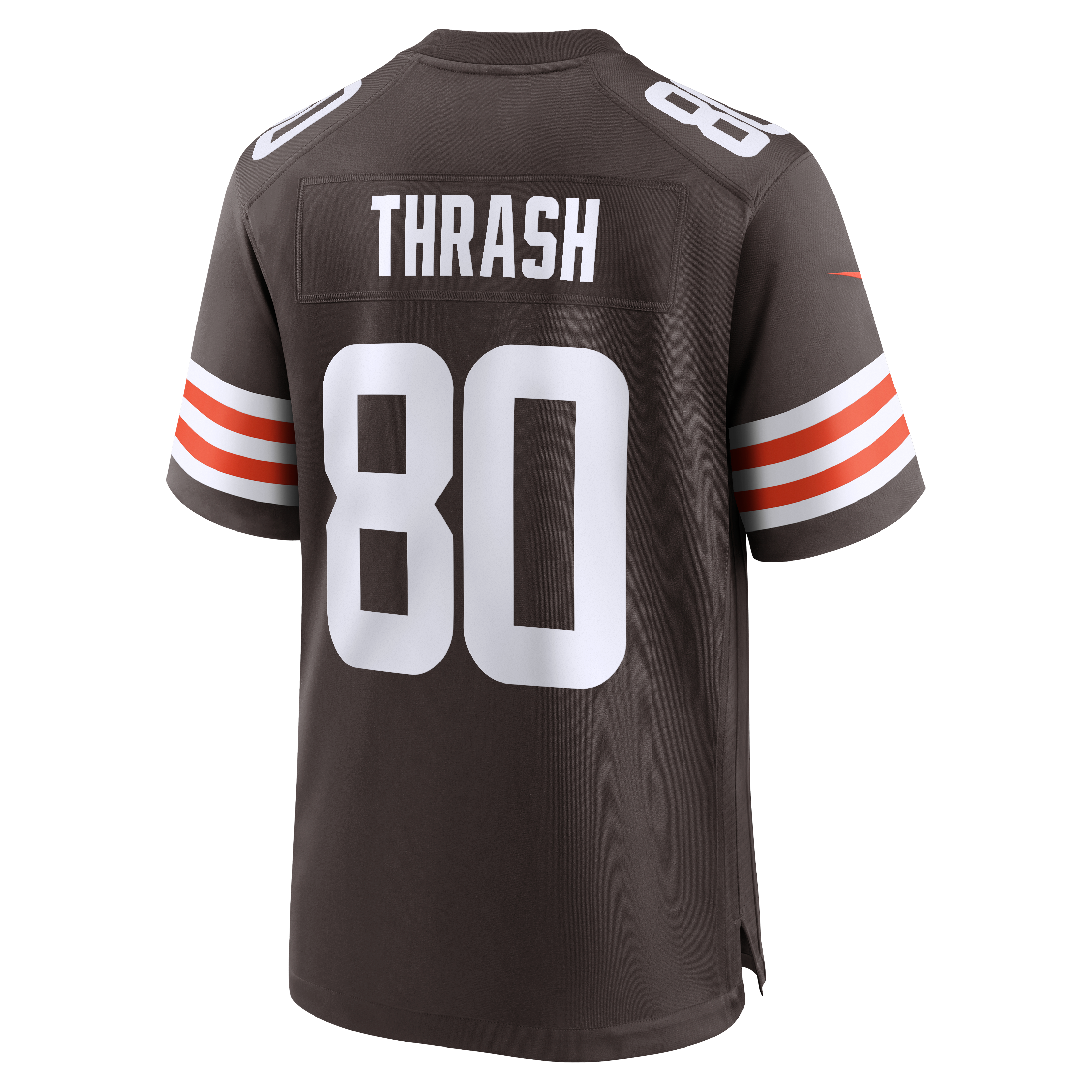 Jamari Thrash Cleveland Browns Game Jersey Brown NFL Football Fan Wear