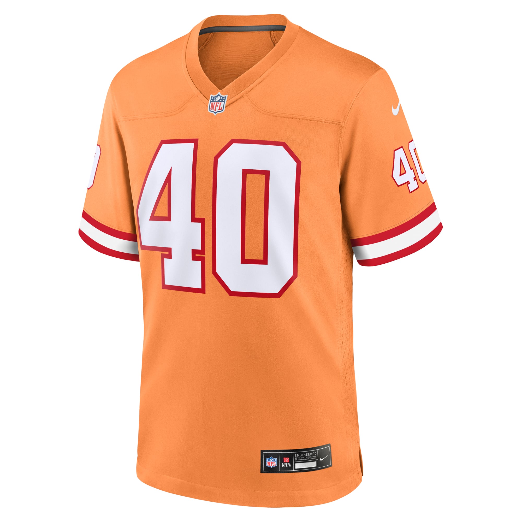Mike Alstott Tampa Bay Buccaneers Game Jersey Orange NFL Football Fan Wear