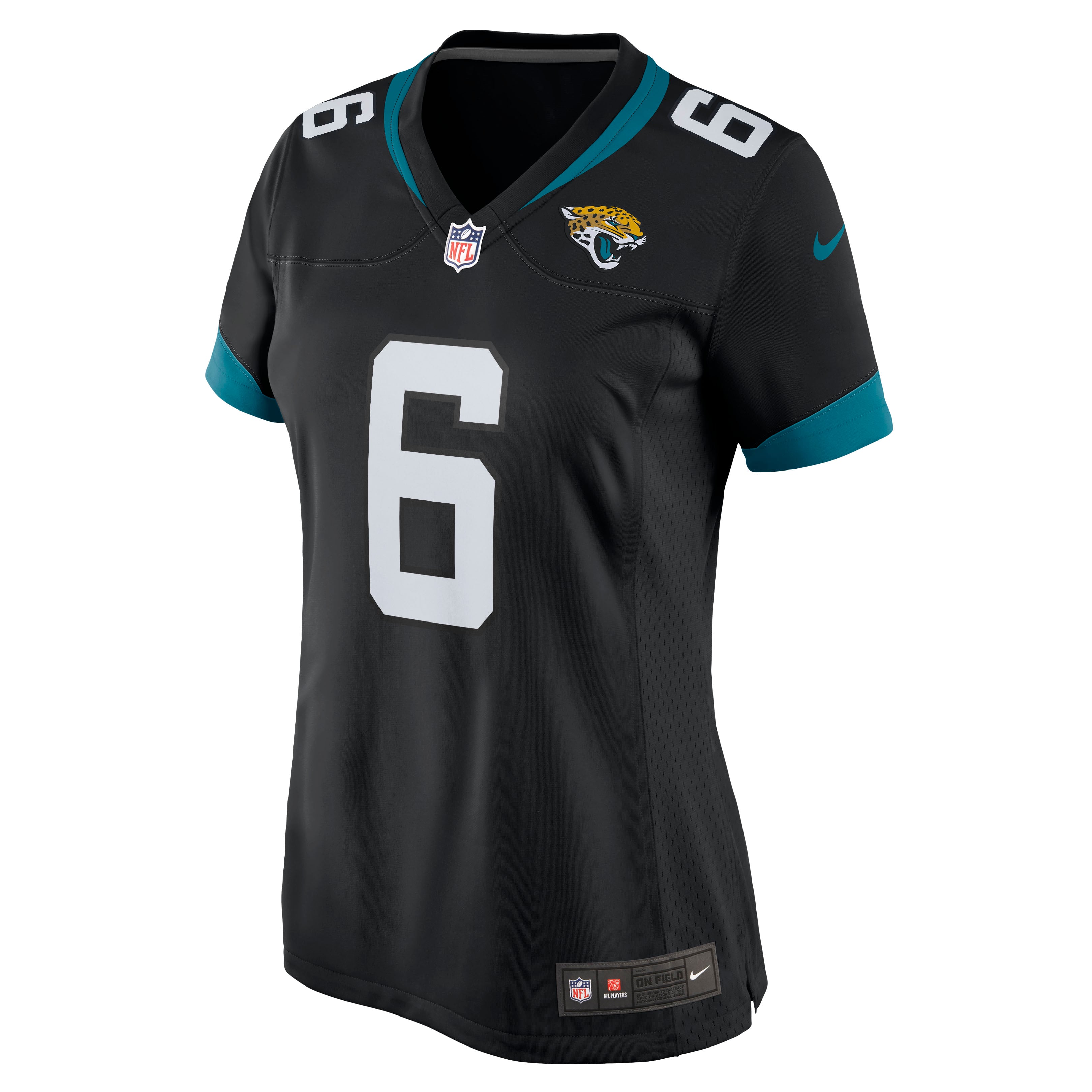 Jake Luton Jacksonville Jaguars Game Jersey Black NFL Football Fan Wear