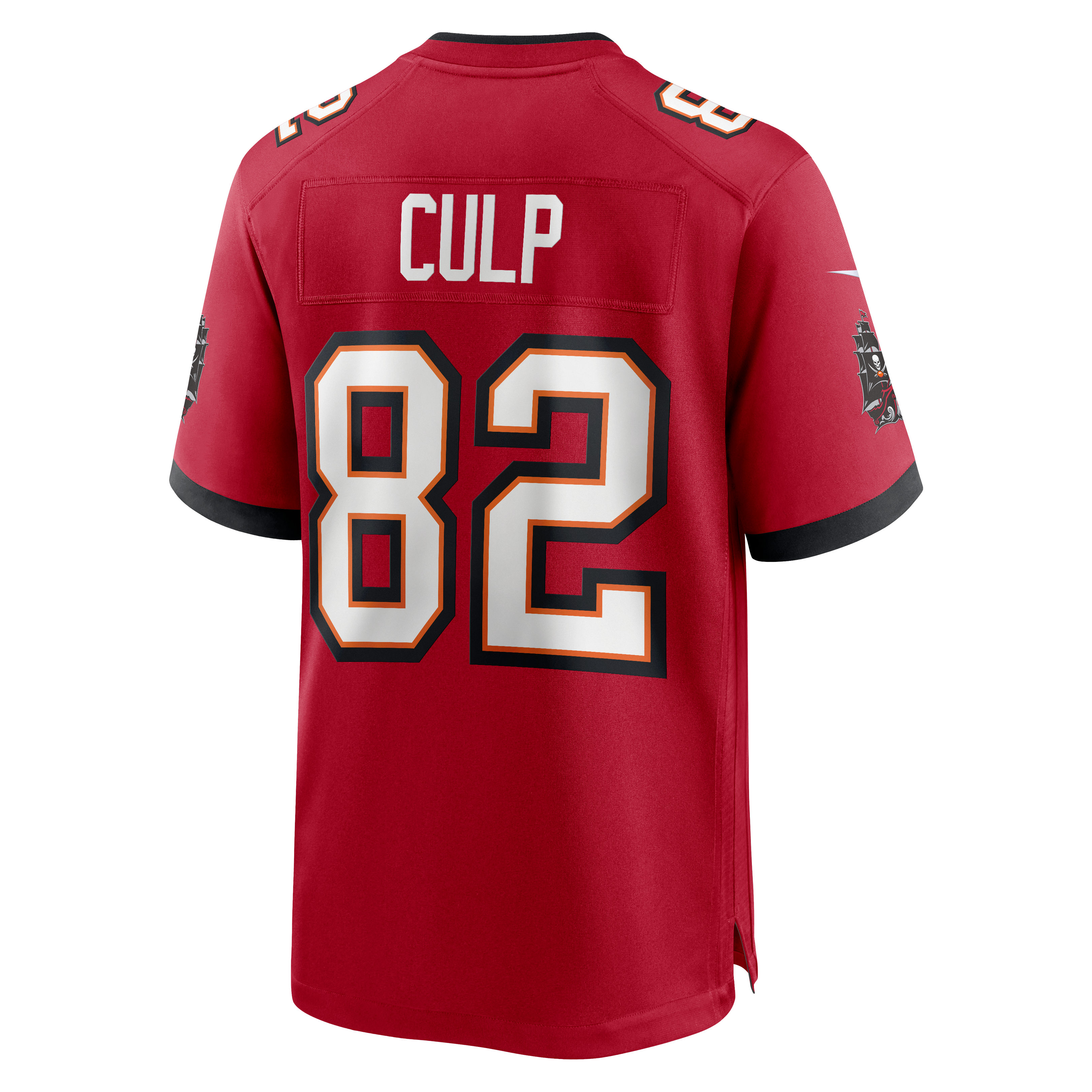 Devin Culp Tampa Bay Buccaneers Game Jersey Red NFL Football Fan Wear