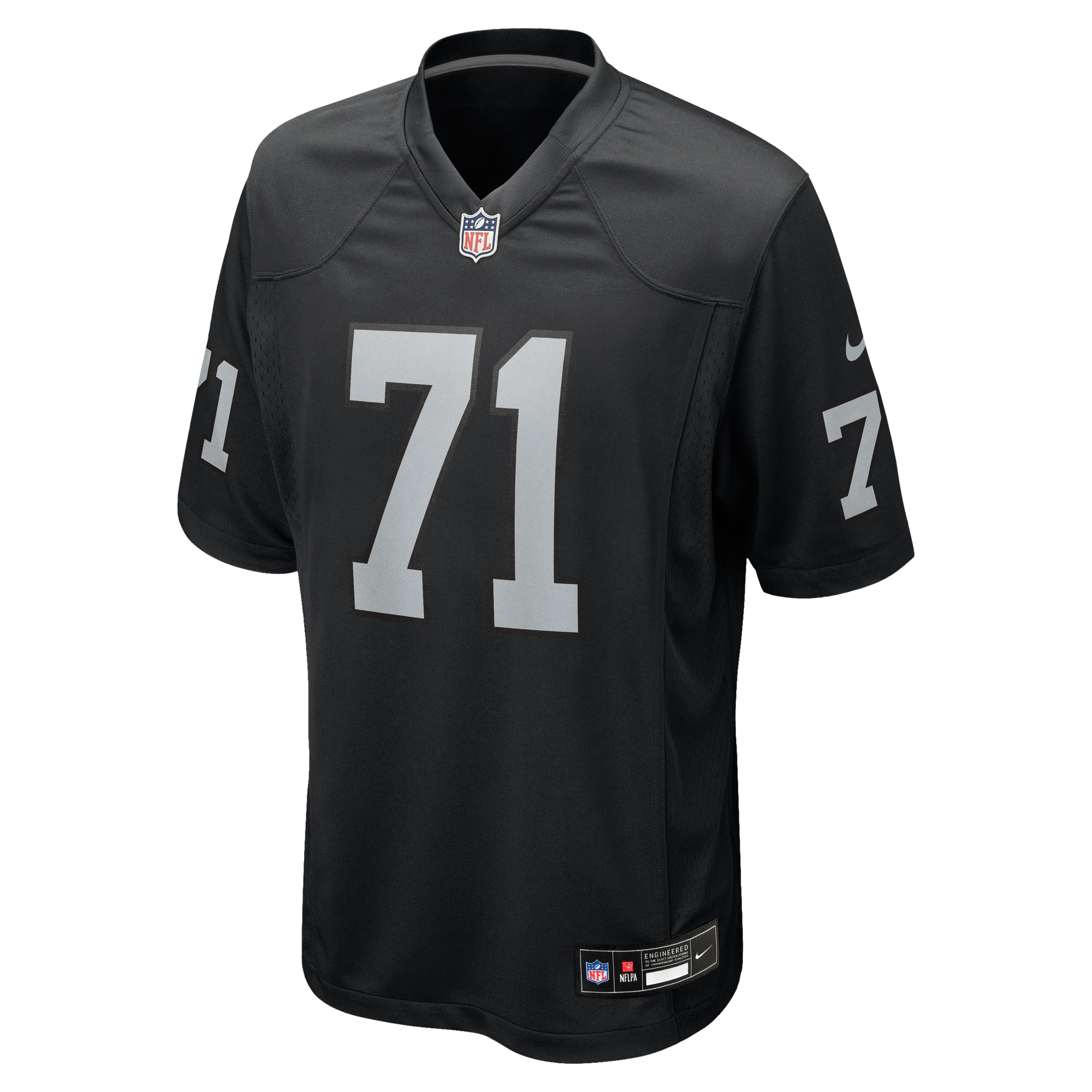 DJ Glaze Las Vegas Raiders Game Jersey Black NFL Football Fan Wear DJ Glaze