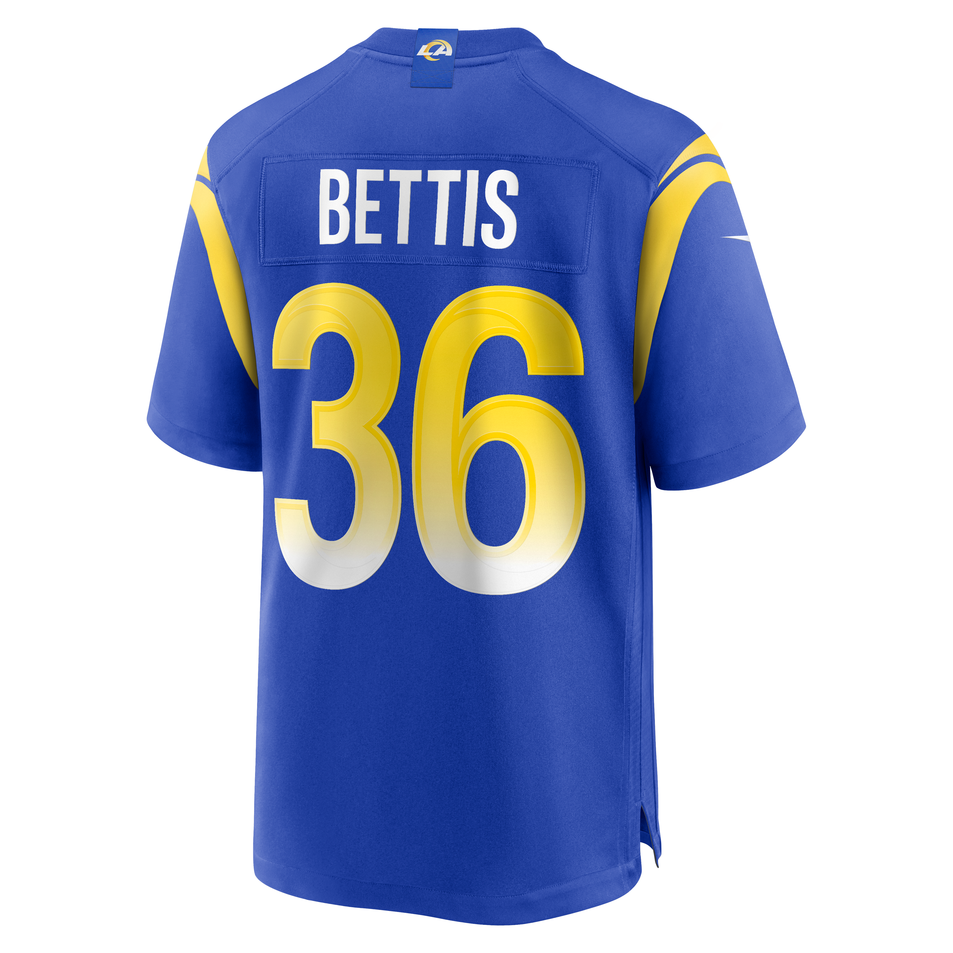 Jerome Bettis Retired Los Angeles Rams Player Jersey Royal NFL Football Fan Wear