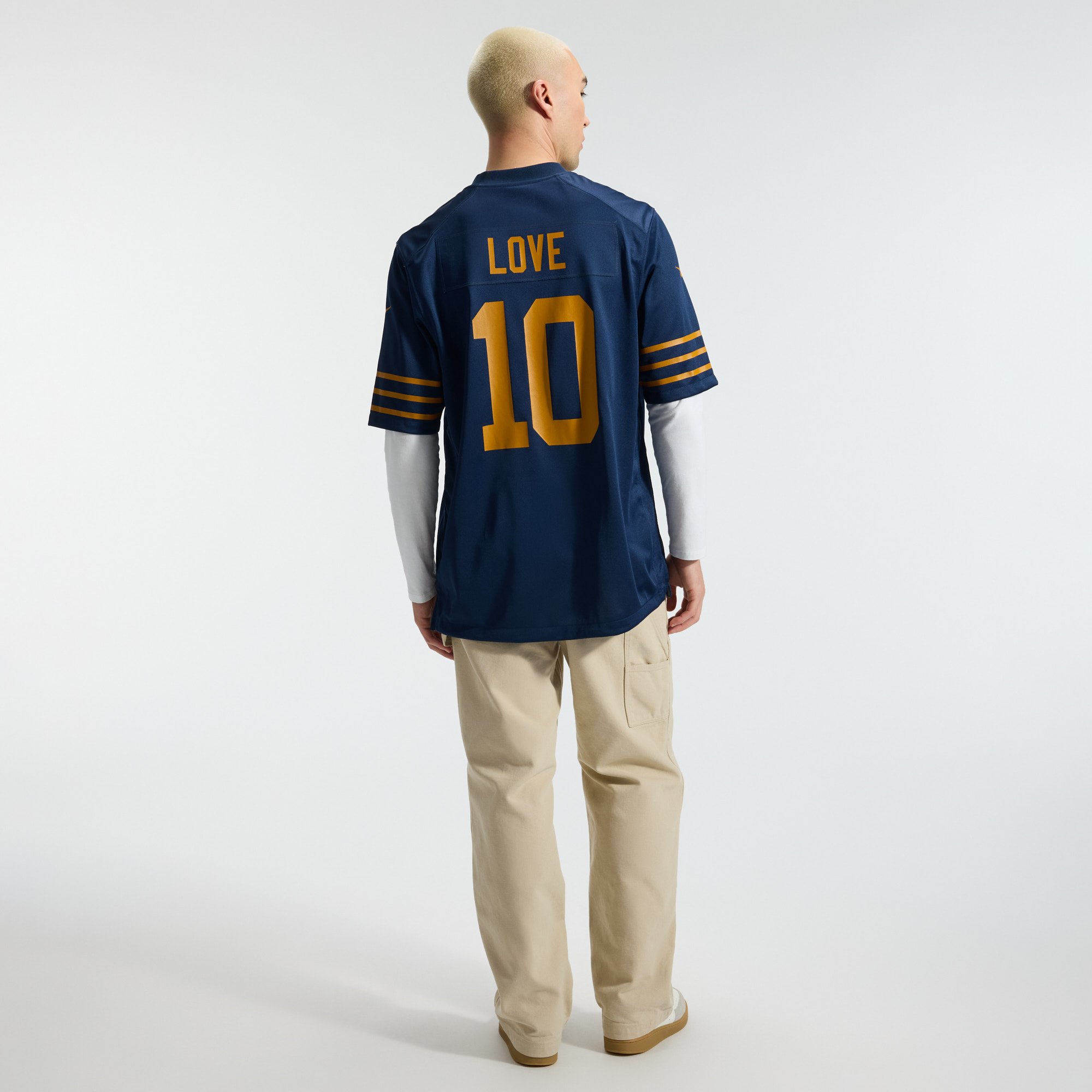 Jordan Love Green Bay Packers Game Jersey Green NFL Football Fan Wear