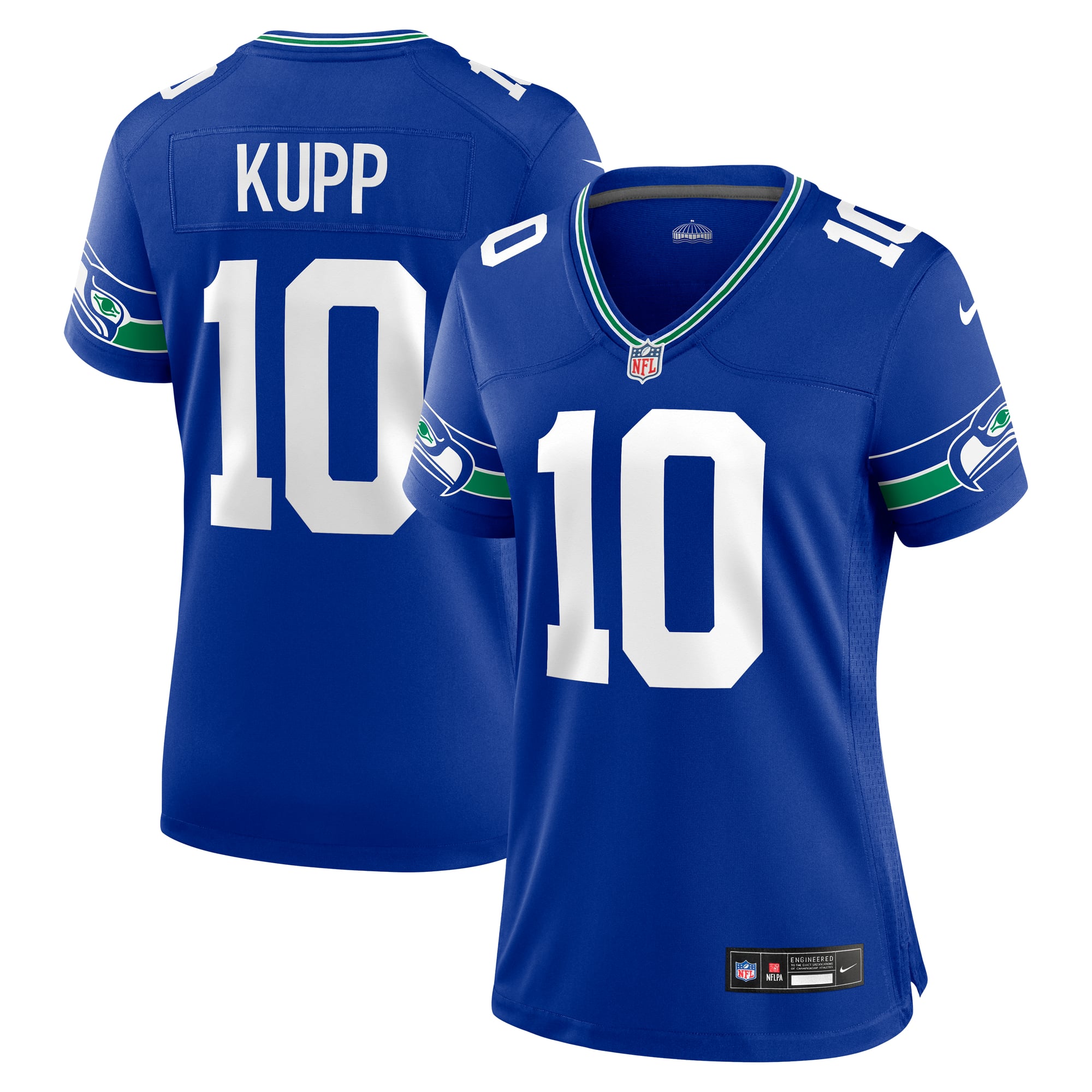 Cooper Kupp Seattle Seahawks Game Jersey Royal NFL Football Fan Wear Cooper Kupp