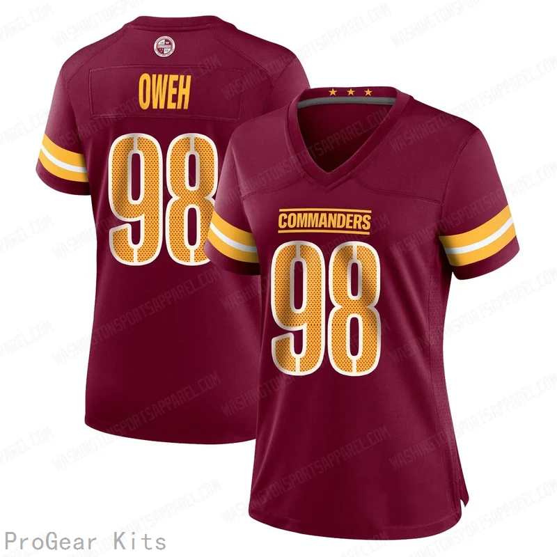 Odafe Oweh Washington Commanders Legend Jersey No.98 Burgundy NFL Football Fan Wear